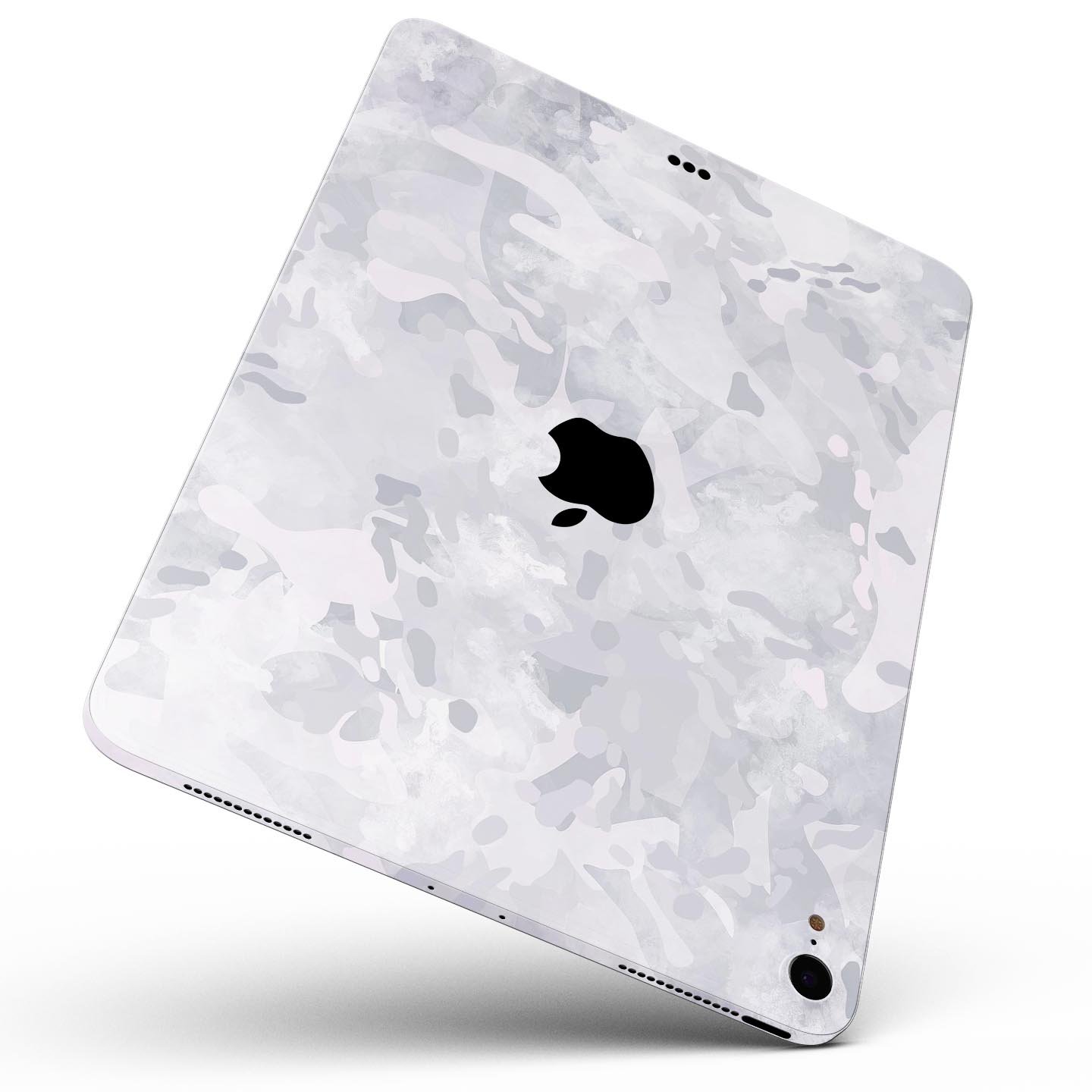 Desert Winter Camouflage V3 skin decal for Apple iPad, showcasing its unique camouflage design and premium 3M material.
