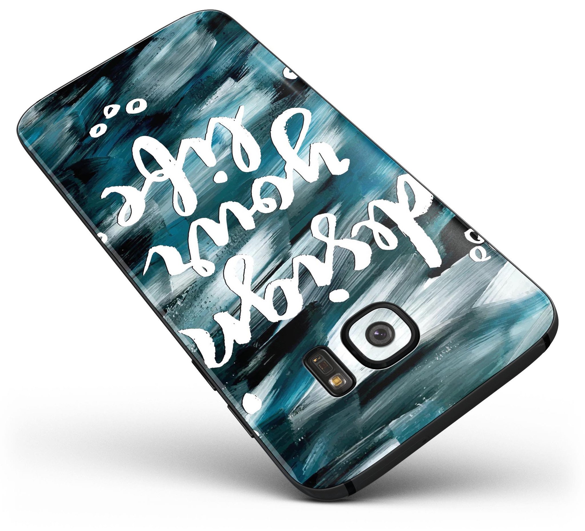 Design your Life Full Body Skin-Kit for Samsung Galaxy S7 and S7 Edge, showcasing premium vinyl material and stylish finishes.