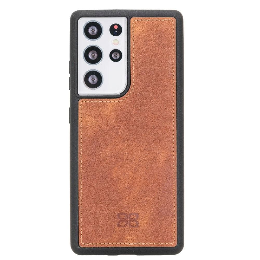 Detachable Leather Zipper Wallet Case for Samsung Galaxy S21 Series, showcasing genuine leather, card slots, and RFID protection.