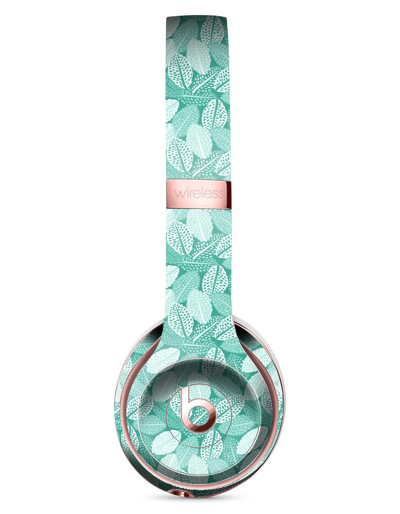 Digital Paper Watermelon Cocktail skin kit for Beats by Dre Solo 3 Wireless Headphones, showcasing vibrant colors and precise cut design.