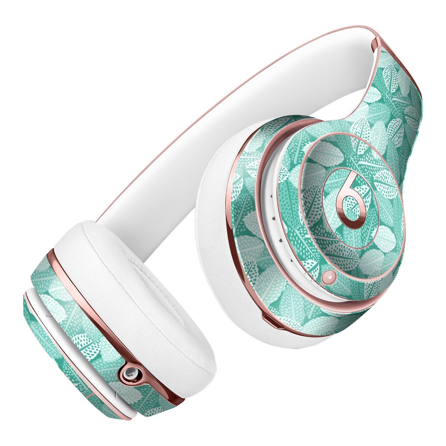 Digital Paper Watermelon Cocktail skin kit for Beats by Dre Solo 3 Wireless Headphones, showcasing vibrant colors and precise cut design.