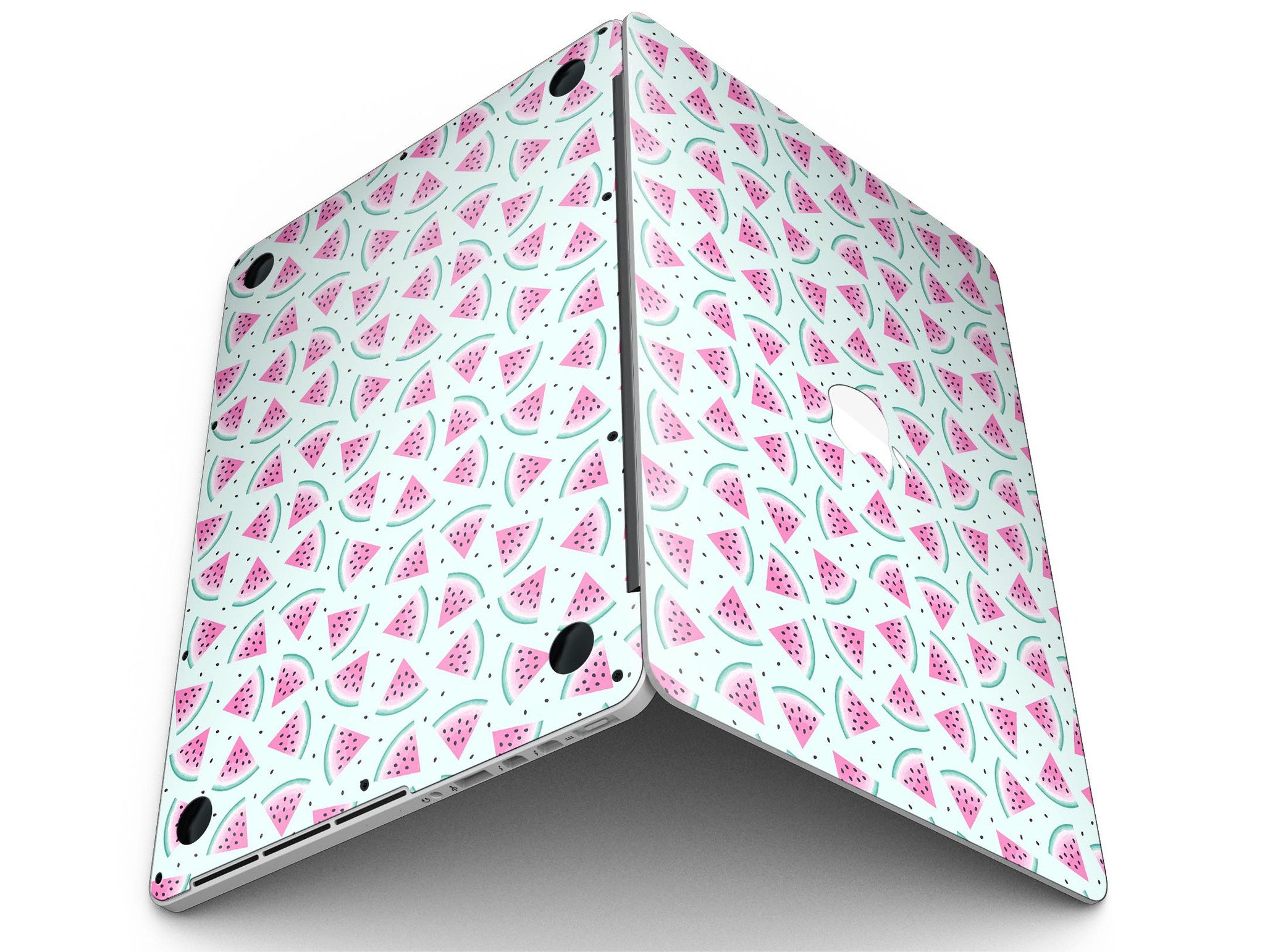 Digital Paper skin featuring a vibrant Watermelon Cocktail design for MacBook Pro with Retina Display, showcasing style and protection.