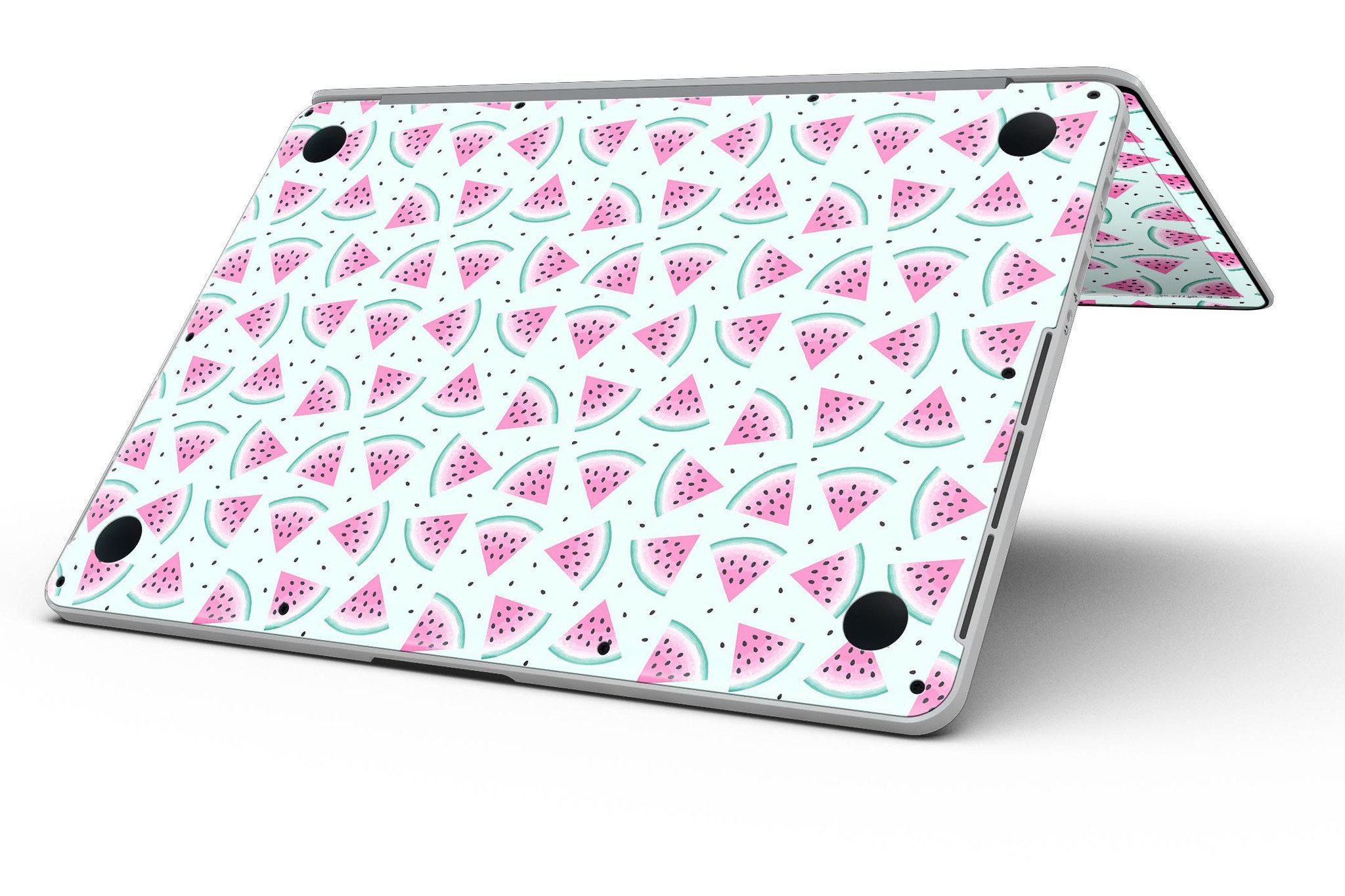Digital Paper skin featuring a vibrant Watermelon Cocktail design for MacBook Pro with Retina Display, showcasing style and protection.