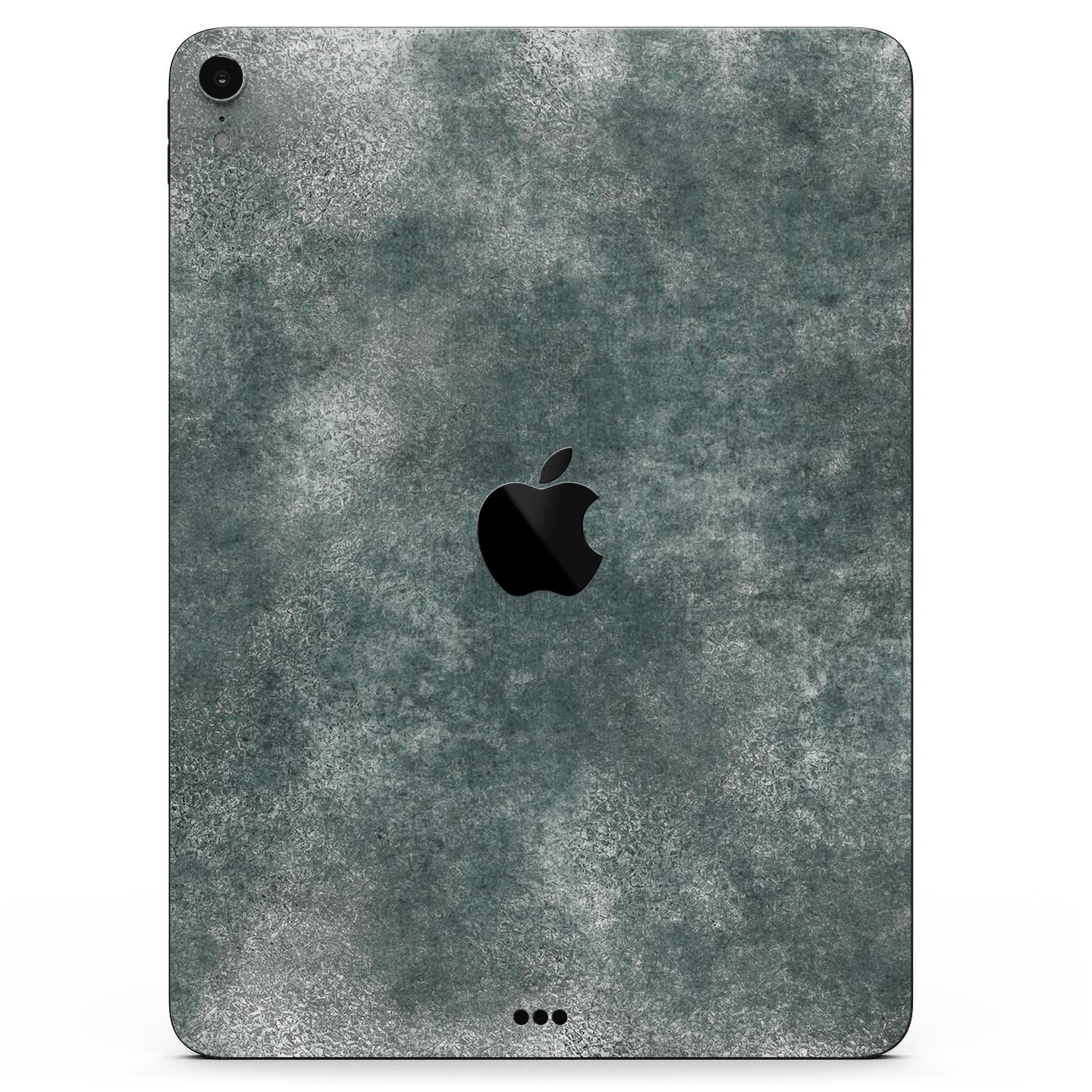 Distressed Silver Texture v12 skin decal for Apple devices, showcasing a sleek design and premium finish.