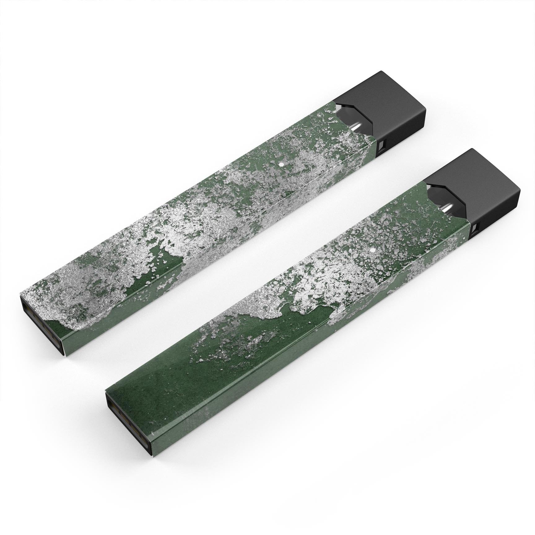 Distressed Silver Texture skin-wrap for JUUL device, showcasing its sleek design and premium quality.