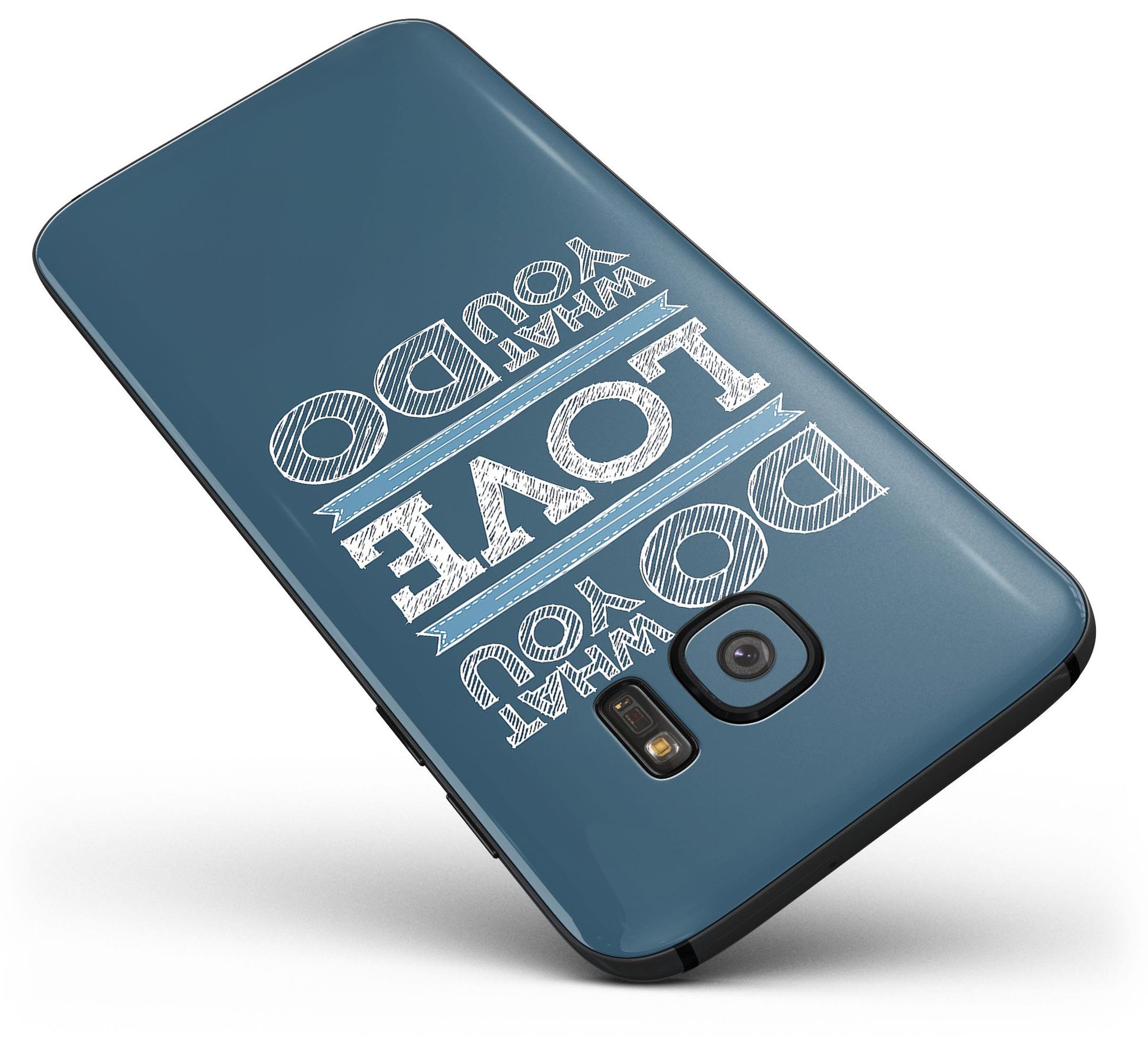 Full Body Skin-Kit for Samsung Galaxy S7/S7 Edge in ultra-gloss finish, showcasing vibrant colors and precise cuts.