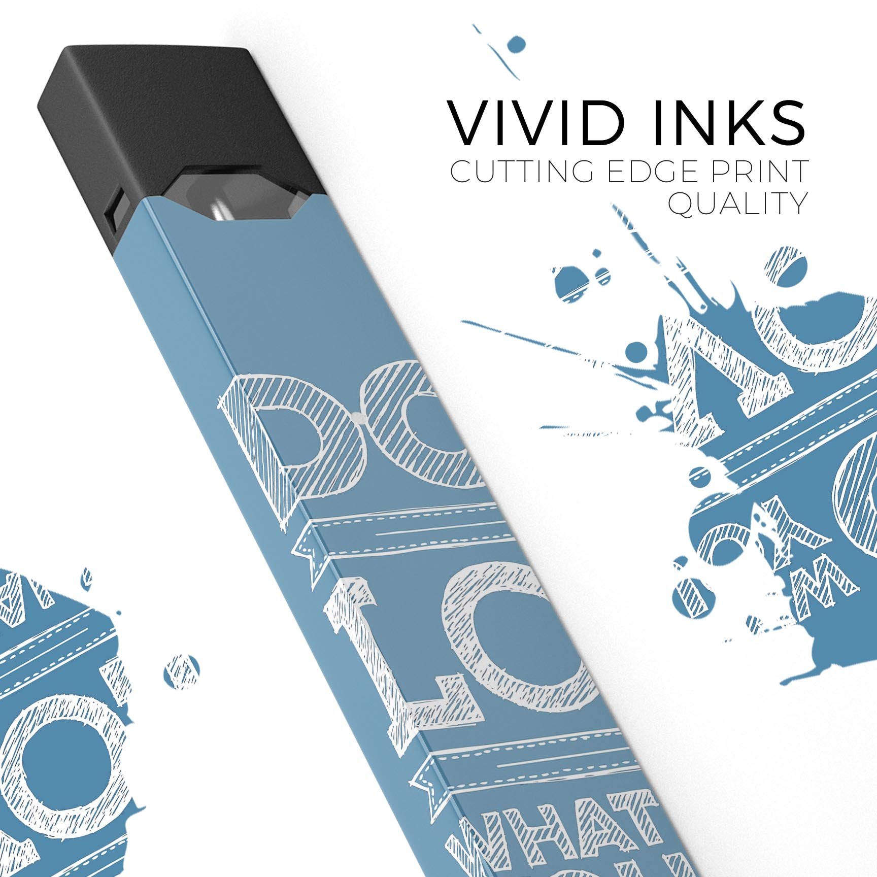 Premium decal skin-wrap for JUUL vaping device featuring a stylish design and protective features.