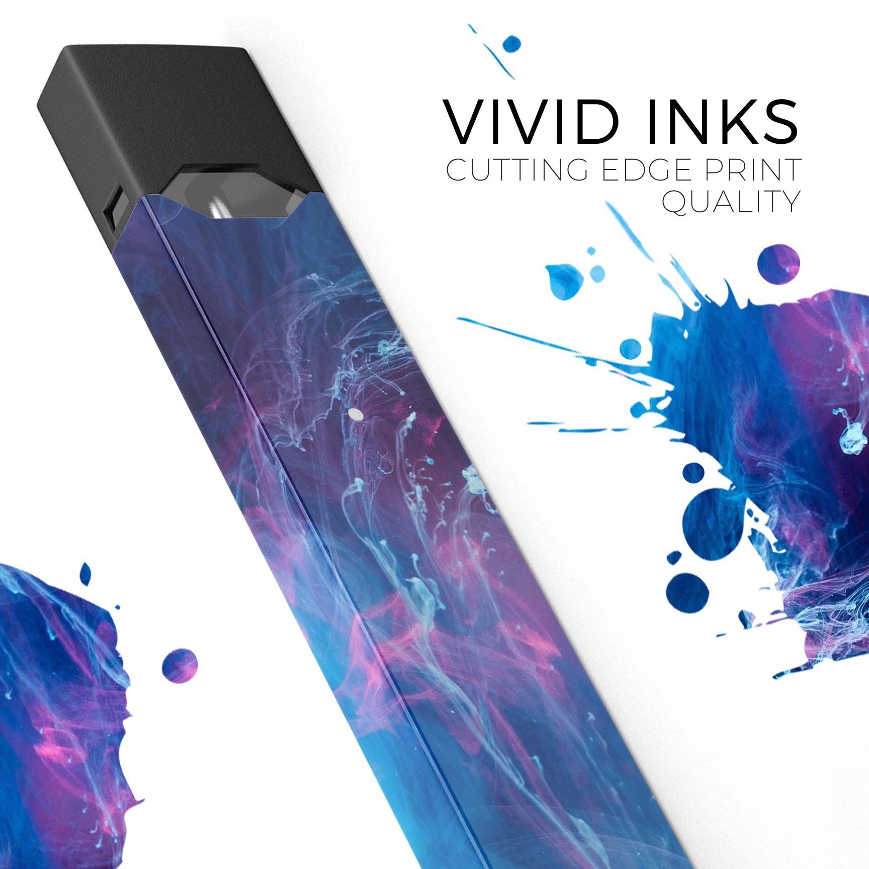 Dream Blue Cloud premium decal skin for JUUL vaping device, featuring a stylish blue cloud design and precision cut for a perfect fit.