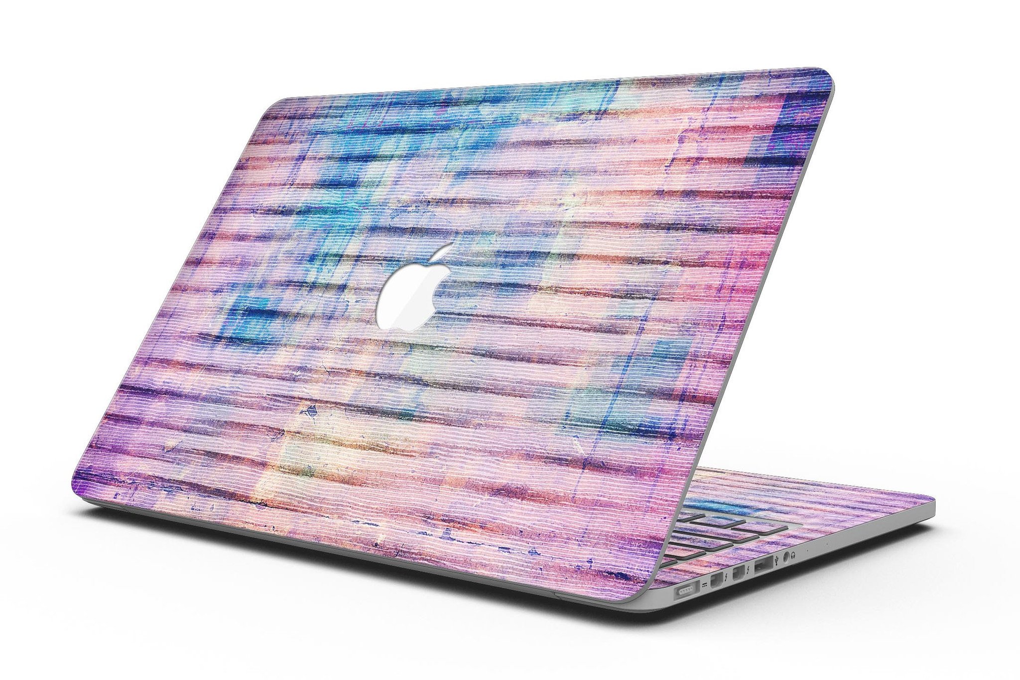 Dripping Blue Paint skin for MacBook Pro with Retina Display, showcasing vibrant colors and a sleek design.
