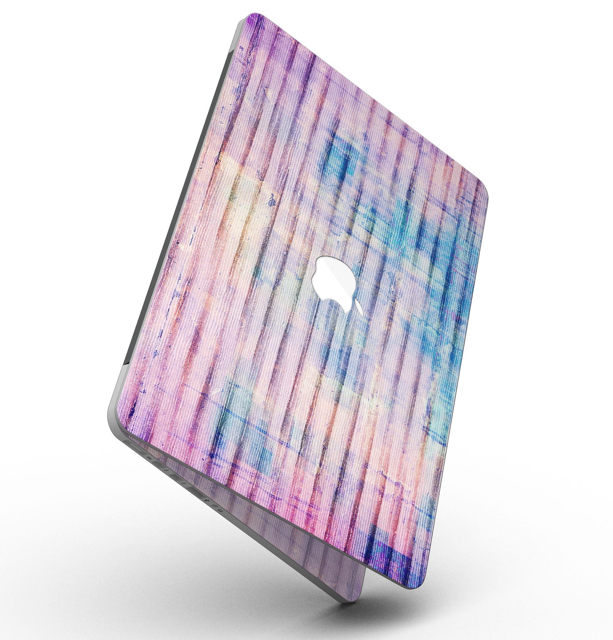 Dripping Blue Paint skin for MacBook Pro with Retina Display, showcasing vibrant colors and a sleek design.