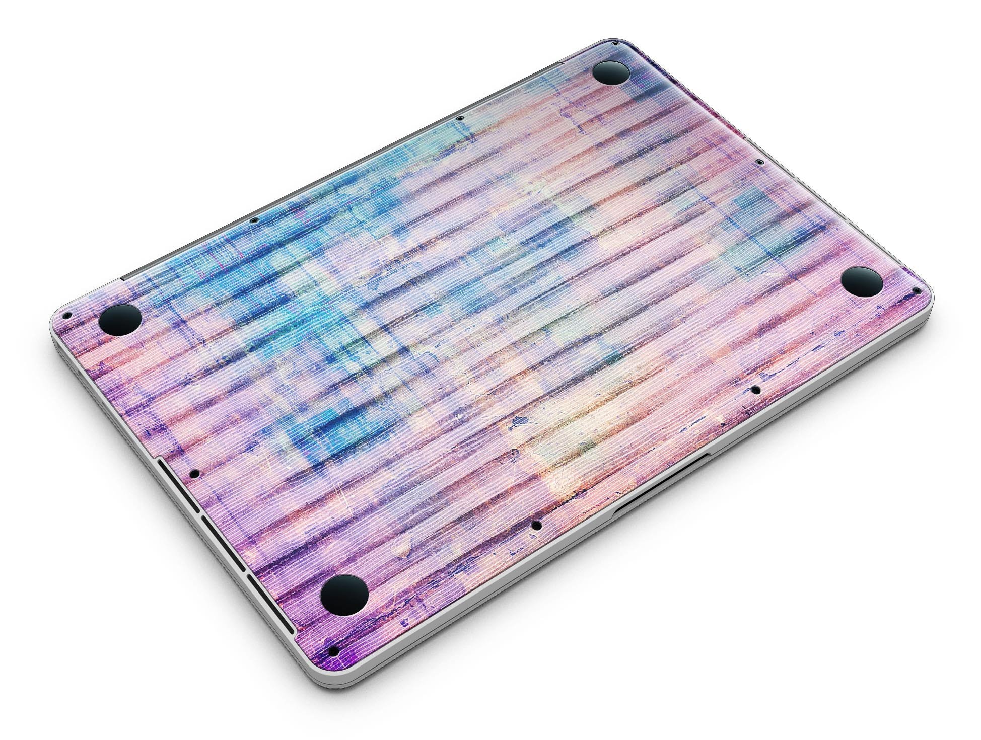 Dripping Blue Paint skin for MacBook Pro with Retina Display, showcasing vibrant colors and a sleek design.