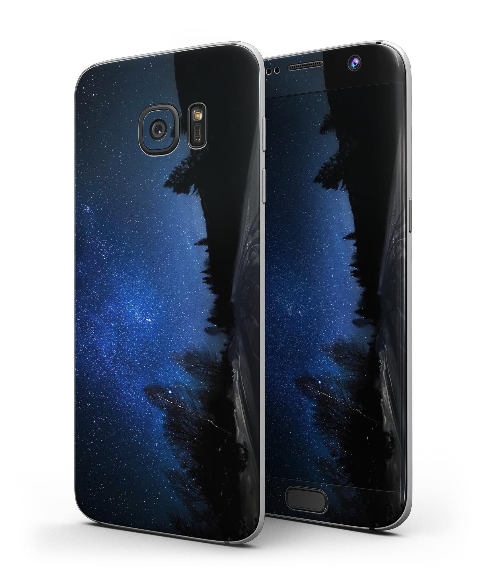 Drive all Night Full Body Skin-Kit for Samsung Galaxy S7 and S7 Edge, showcasing premium vinyl material and stylish design options.