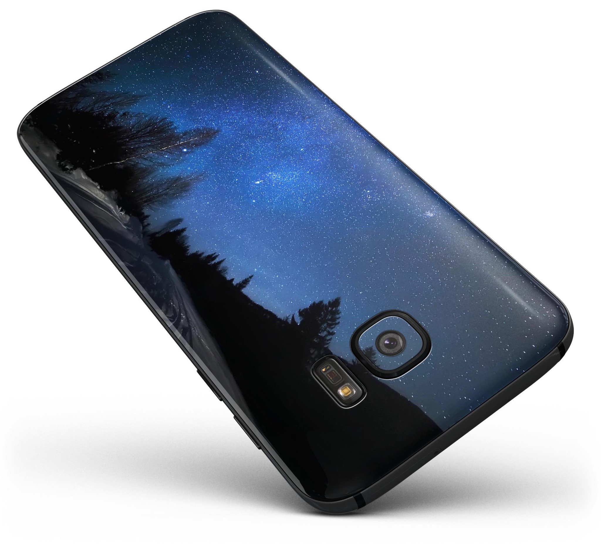 Drive all Night Full Body Skin-Kit for Samsung Galaxy S7 and S7 Edge, showcasing premium vinyl material and stylish design options.