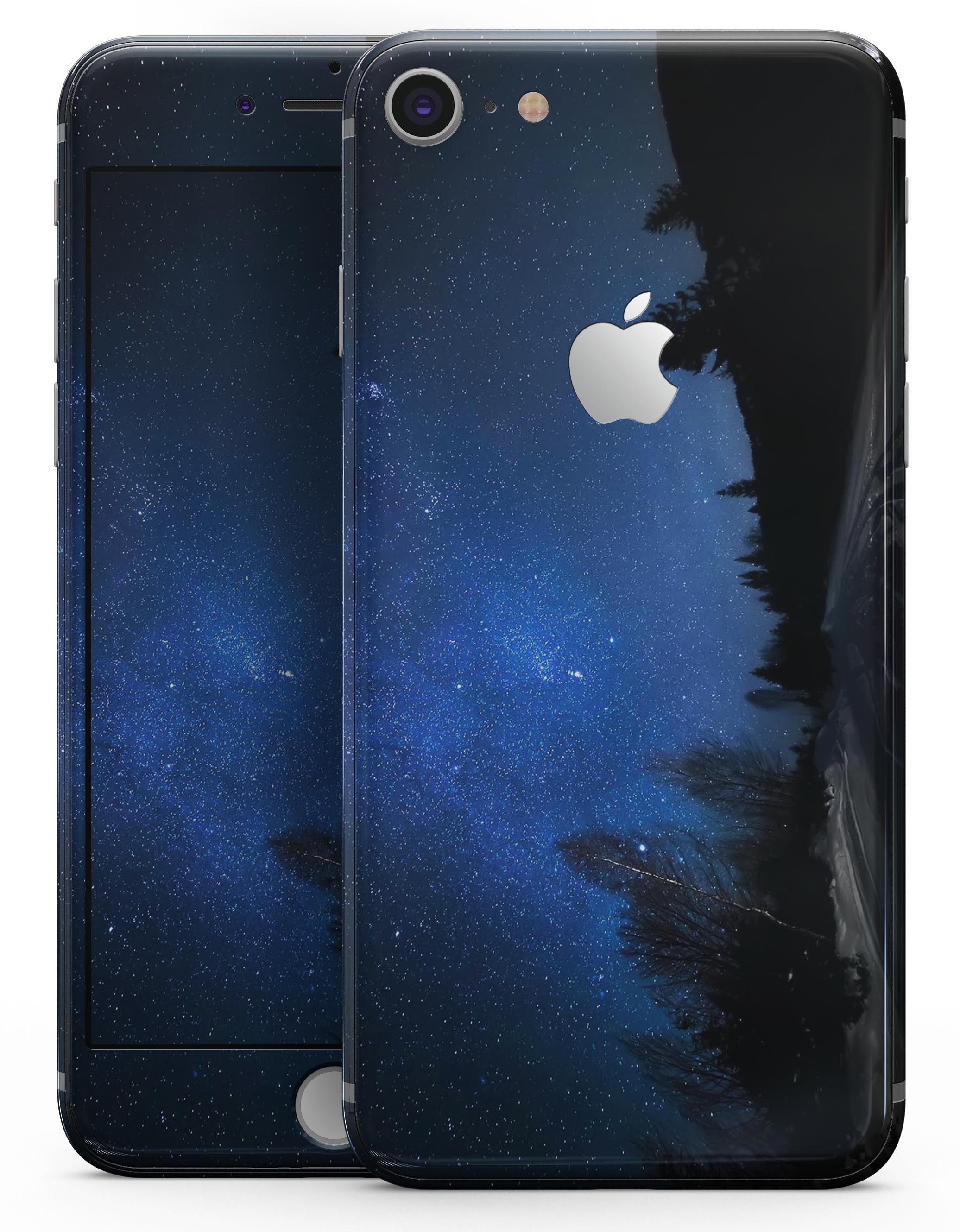 Drive all Night Skin-kit for iPhone 8 and 8 Plus, showcasing a stylish vinyl design that enhances device appearance.
