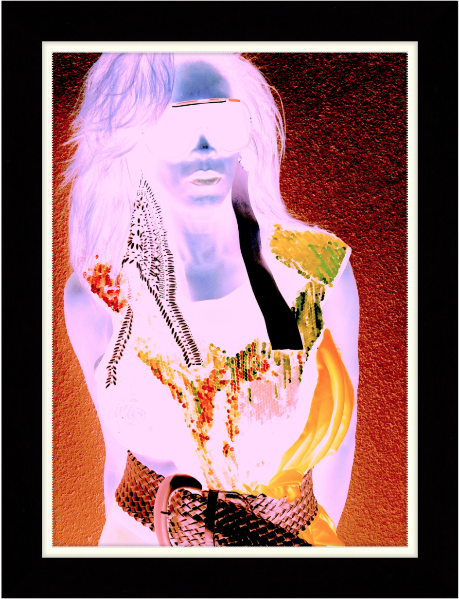 Custom affordable picture frame by thelionbody, featuring a large black frame with a smooth white mat, perfect for displaying art.