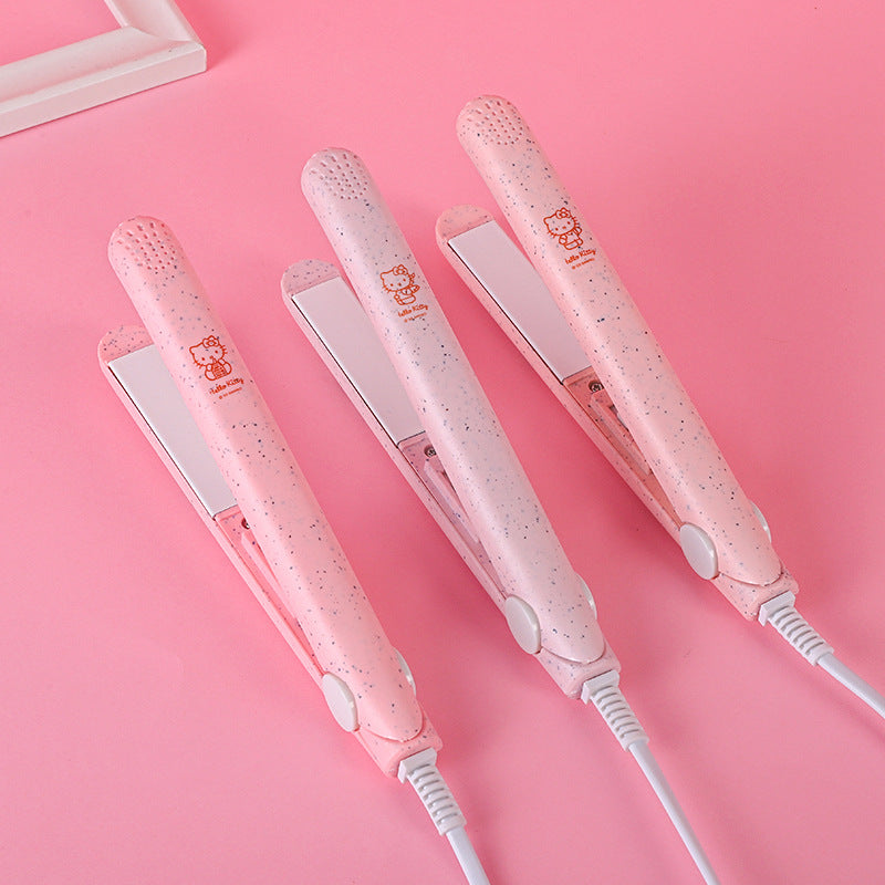 Eco-Chic Dorm Magic Wheat Straw Low Power Bangs Clip Hair, showcasing its sleek design and eco-friendly material.