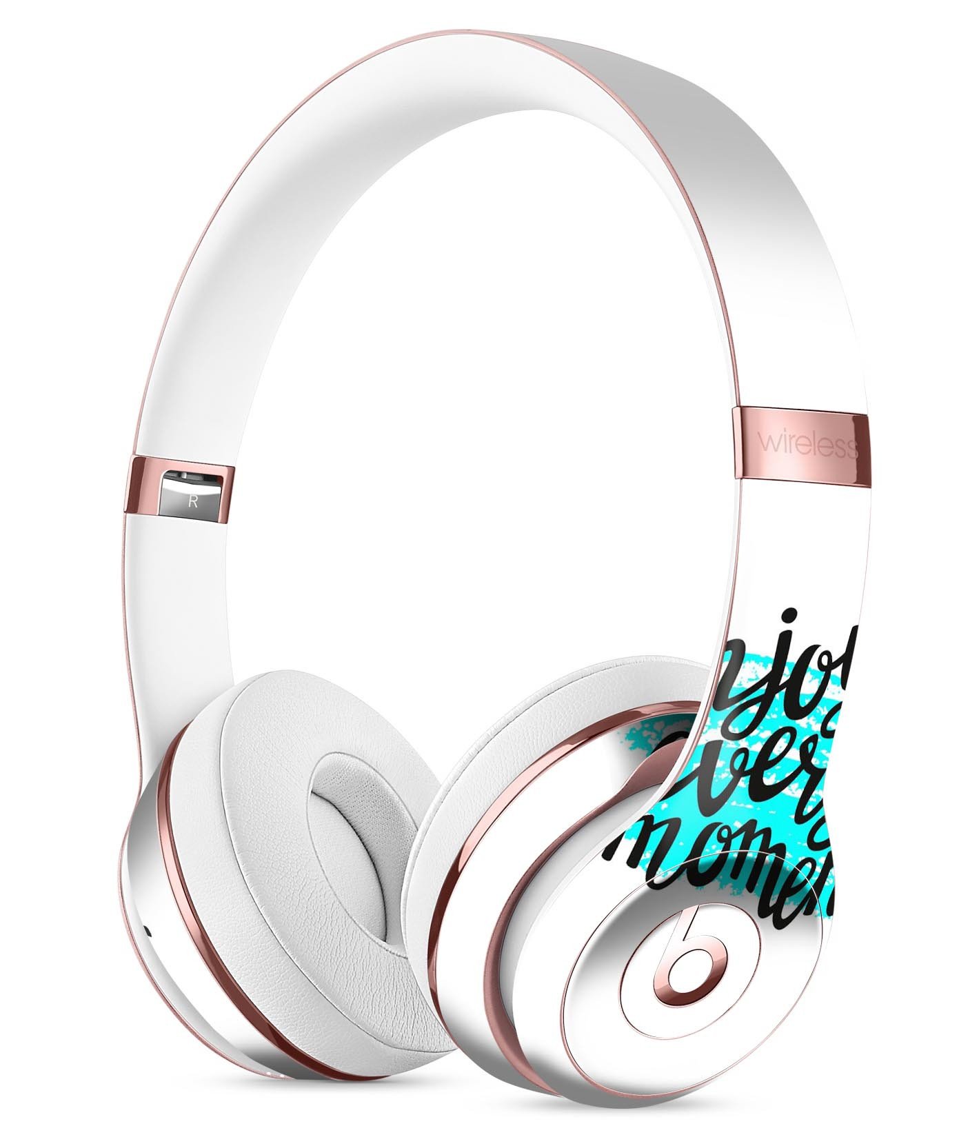 Full-body skin kit for Beats by Dre Solo 3 headphones, showcasing vibrant designs and durable vinyl material.