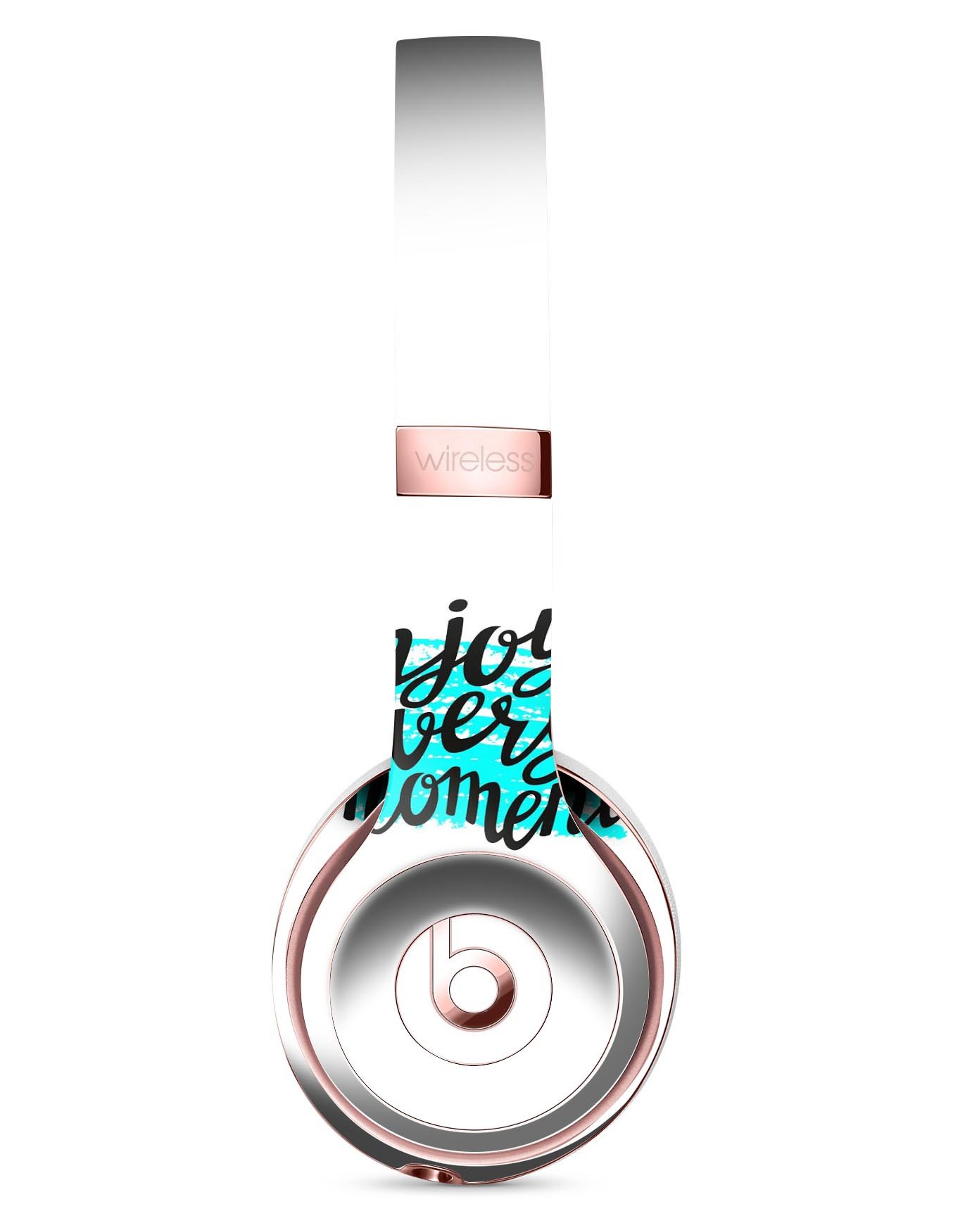 Full-body skin kit for Beats by Dre Solo 3 headphones, showcasing vibrant designs and durable vinyl material.