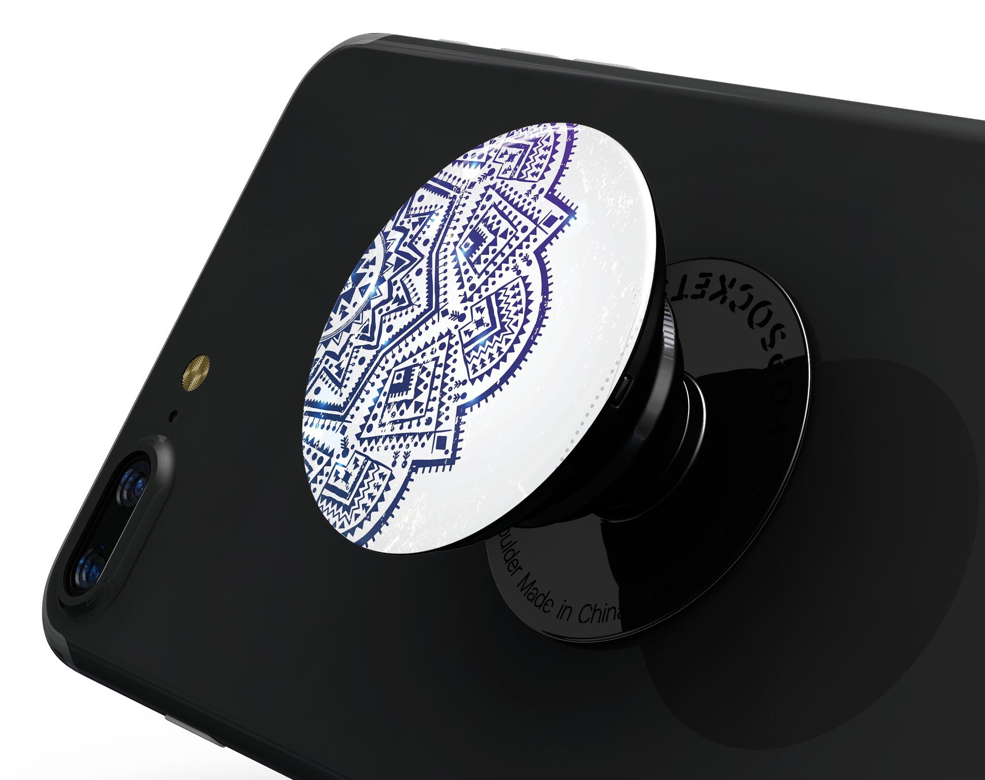 Ethnic Indian Vector Ornament Skin Kit for PopSockets featuring vibrant ethnic designs on premium vinyl.