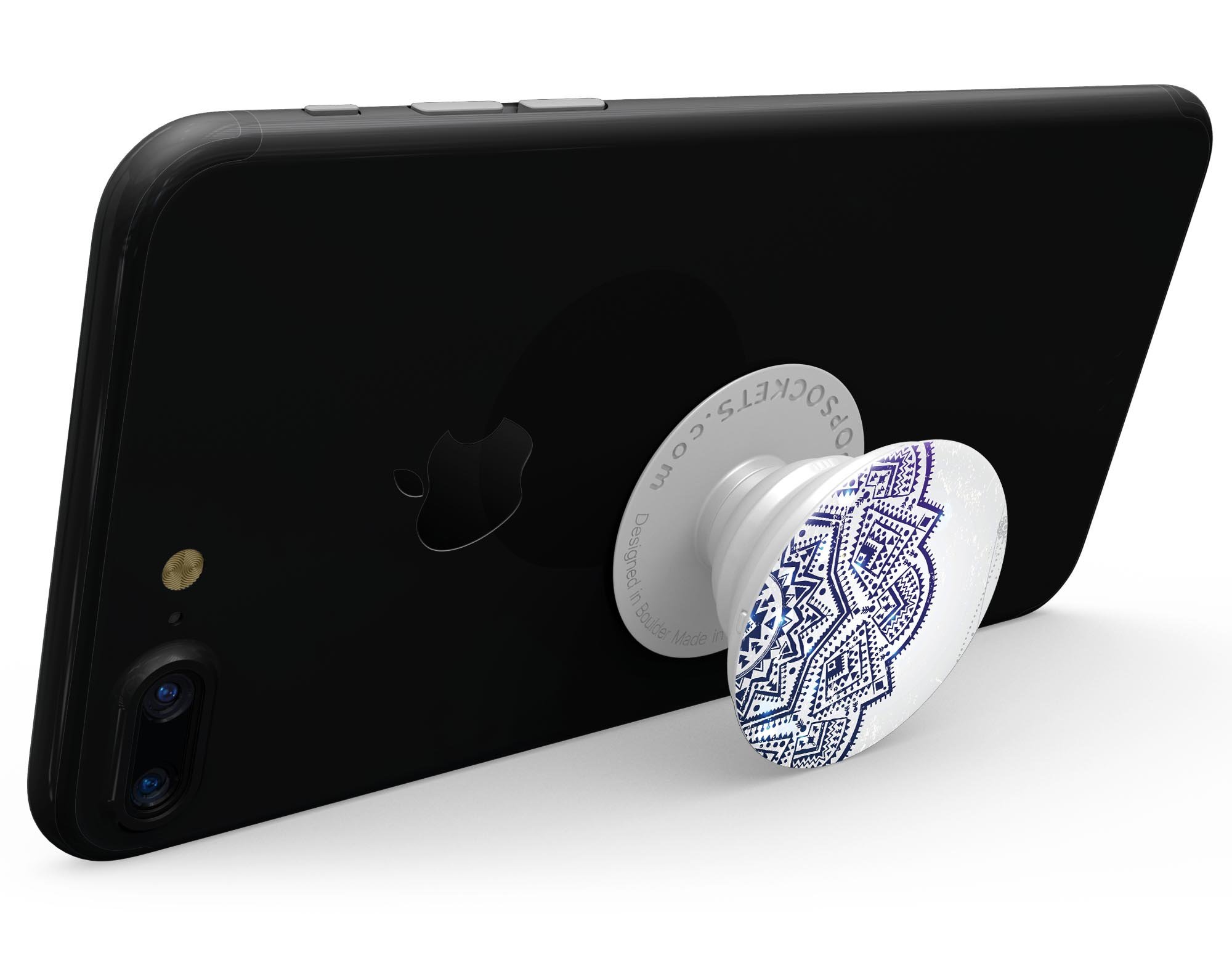 Ethnic Indian Vector Ornament Skin Kit for PopSockets featuring vibrant ethnic designs on premium vinyl.