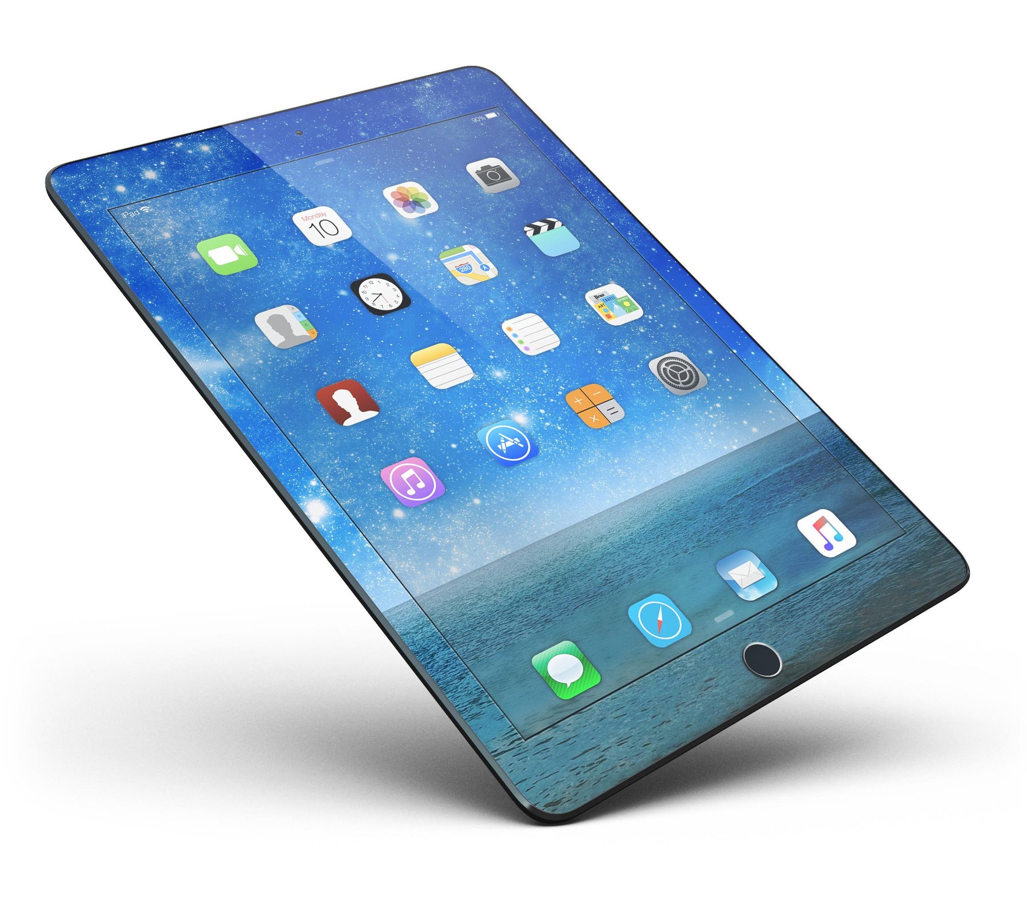 Fantasy Fantasea Full Body Skin for iPad Pro, showcasing vibrant design and premium vinyl material.