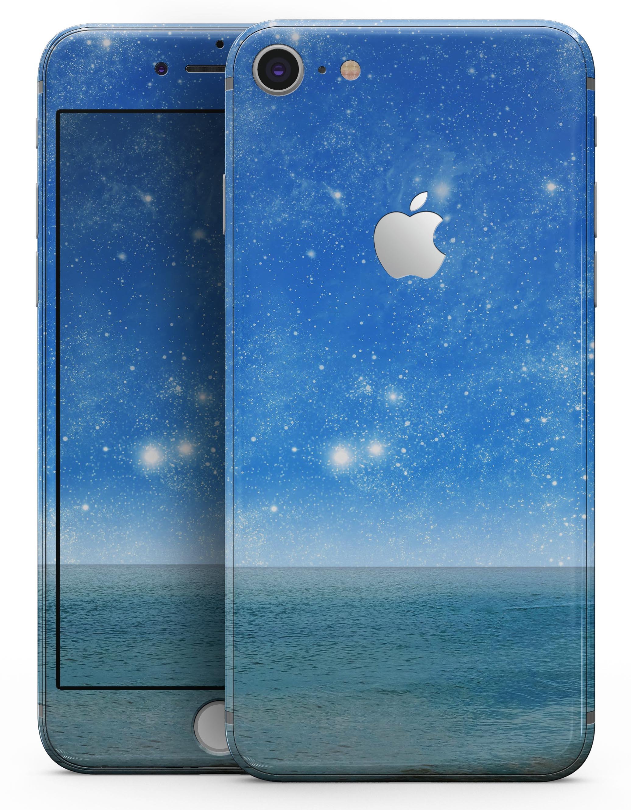 Fantasy Fantasea skin-kit for iPhone 8 and 8 Plus, showcasing vibrant design and premium vinyl material.