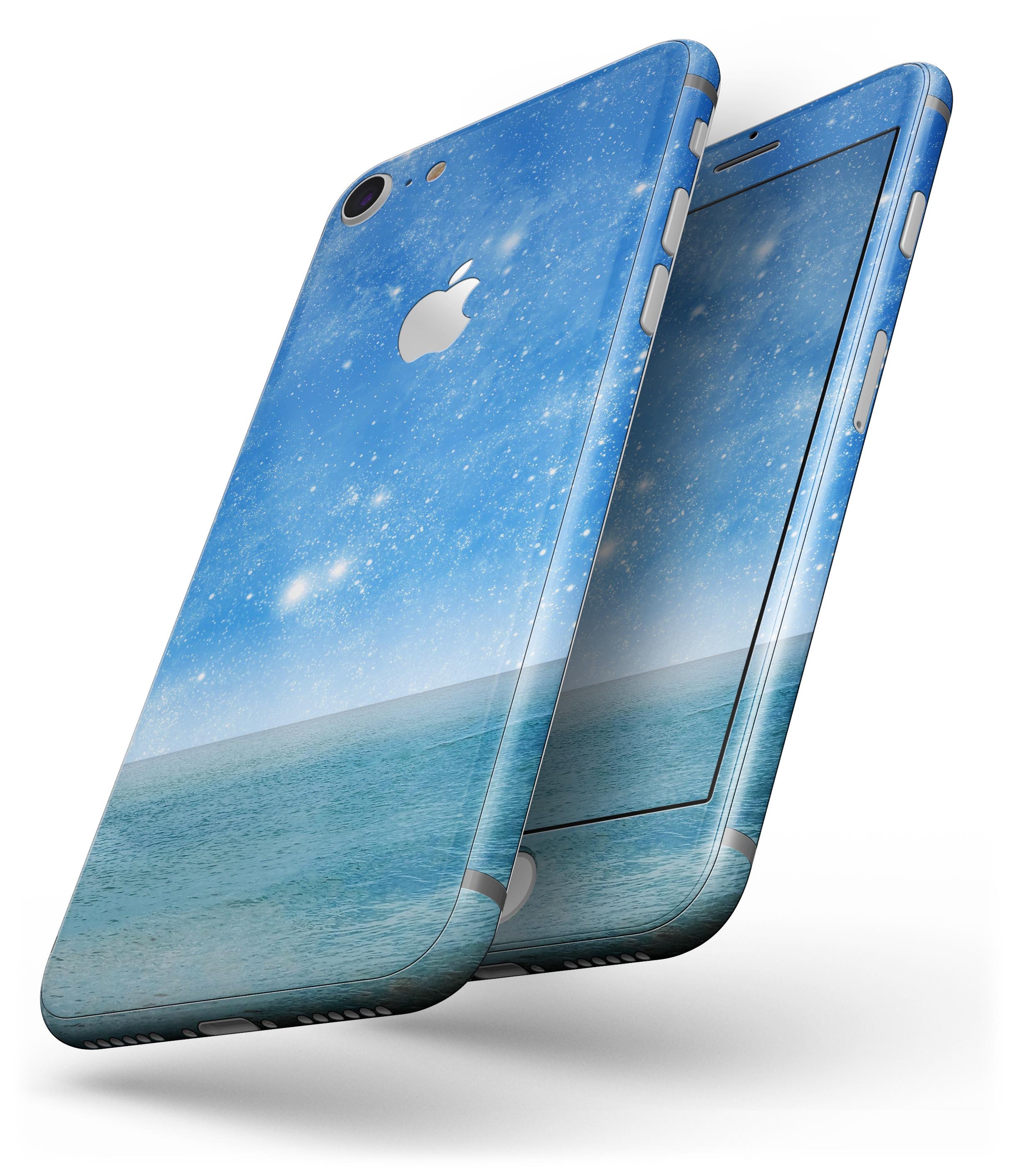 Fantasy Fantasea skin-kit for iPhone 8 and 8 Plus, showcasing vibrant design and premium vinyl material.