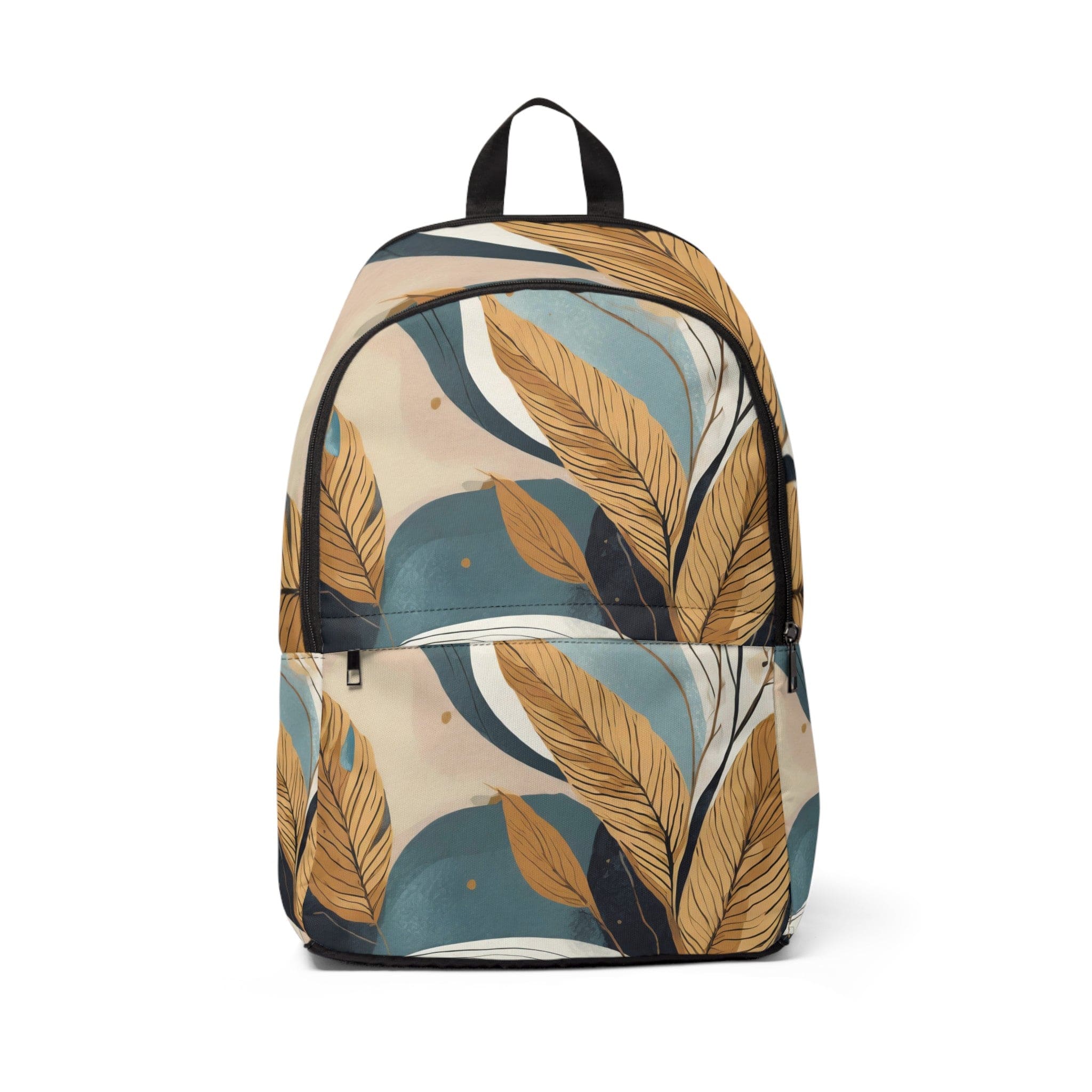 Fashion Backpack featuring a waterproof boho style print, designed with adjustable straps and spacious interior for urban adventures.