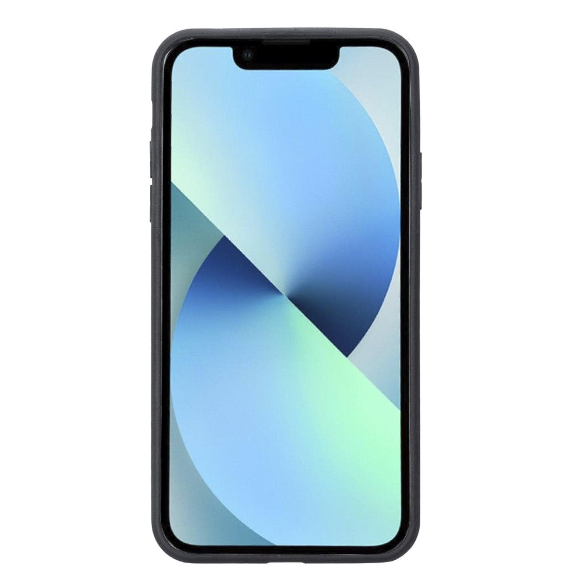 Flex Cover Leather Back Case for Apple iPhone 11 Series, showcasing its sleek design and premium leather material.