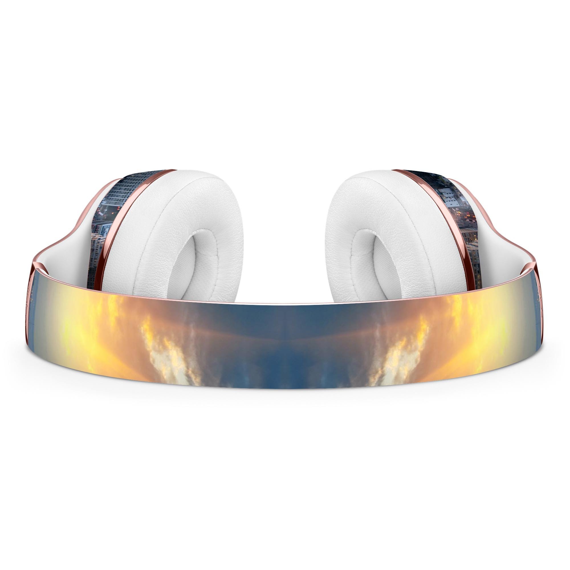 Fusion NYC Skylight Full-Body Skin Kit for Beats by Dre Solo 3, showcasing vibrant design and premium vinyl material.