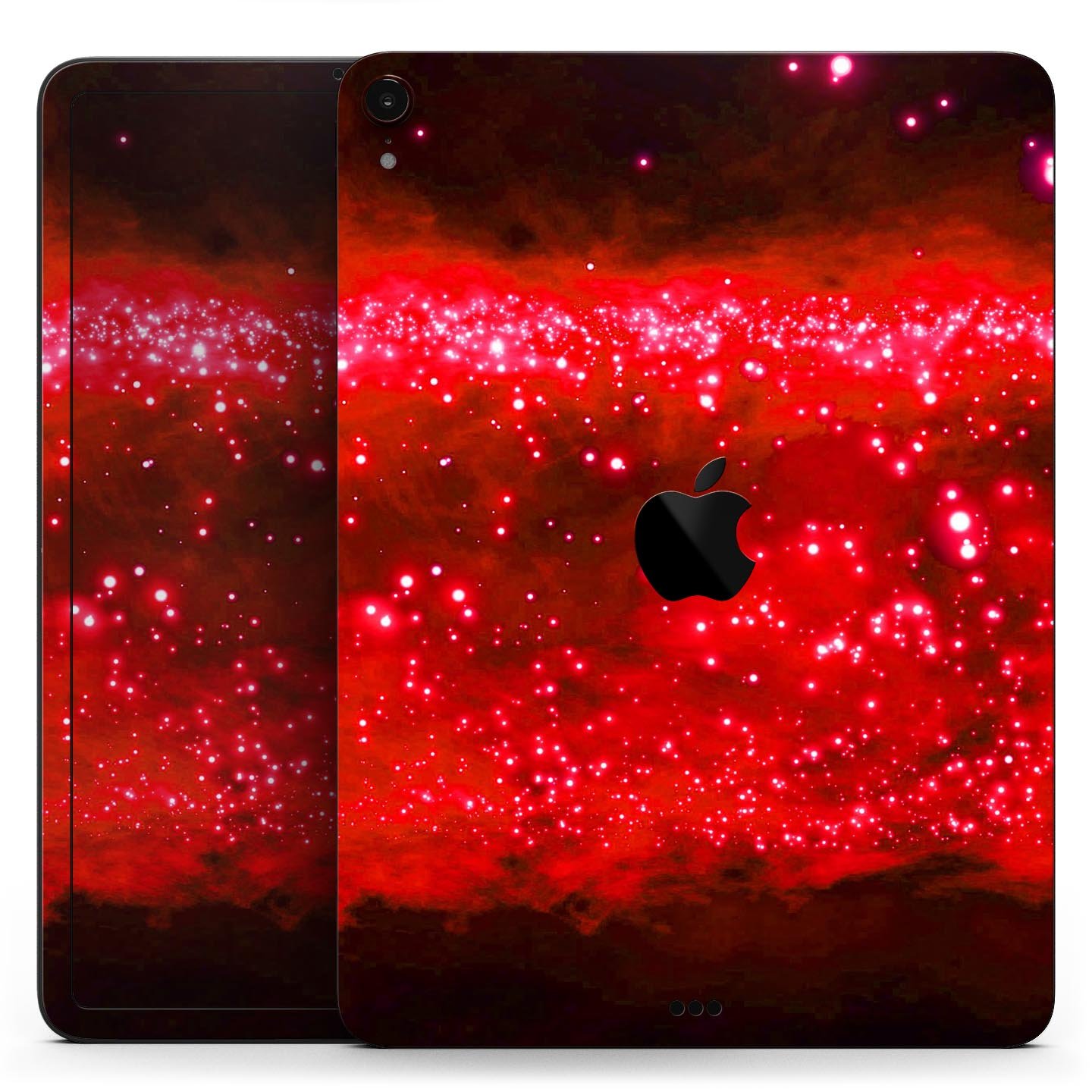 Main Glowing Bright Red Orbs of Light - Full Body Skin Decal for the Apple image