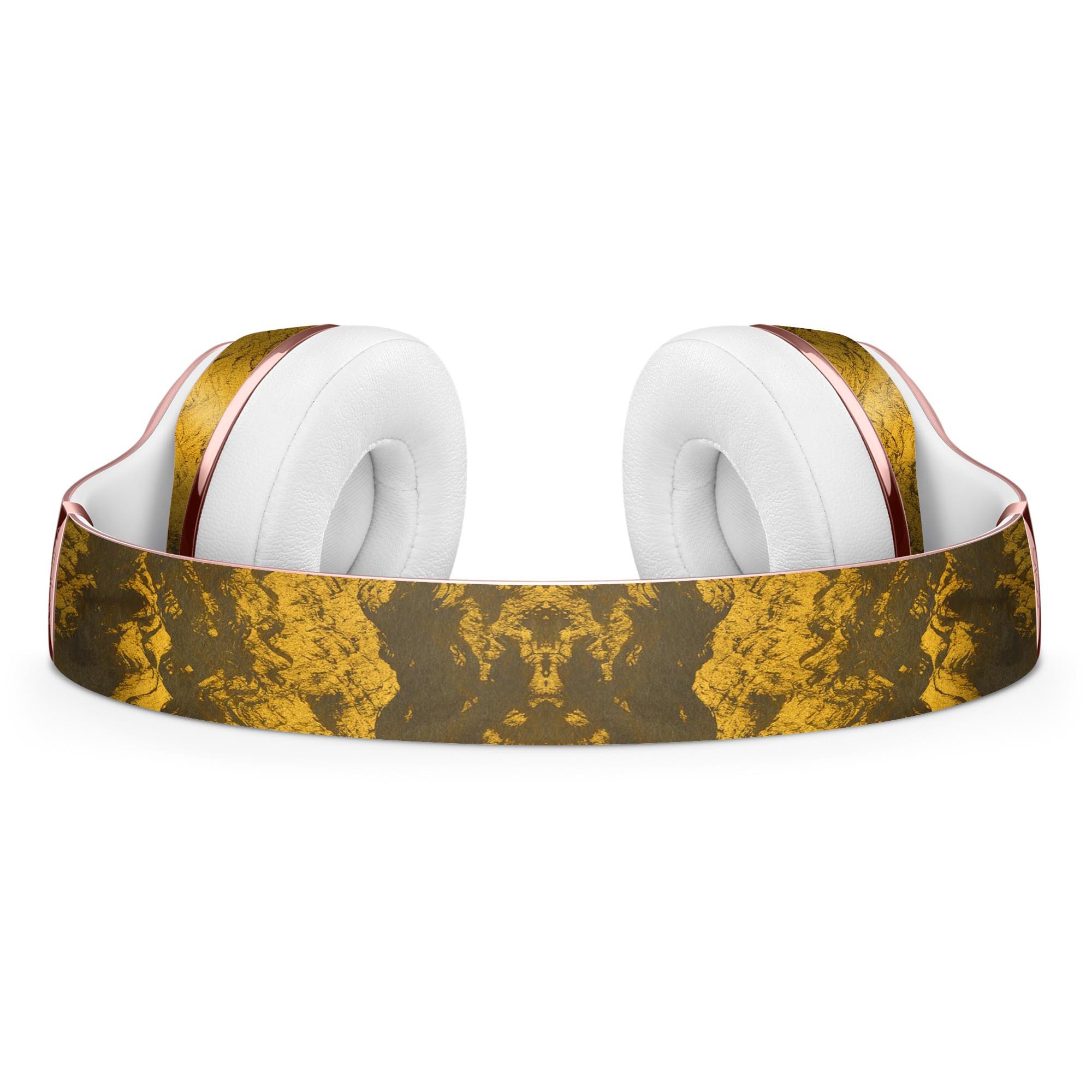 Golden Burnt Ramen V1 Full-Body Skin Kit for Beats by Dre Solo 3, showcasing vibrant colors and a sleek design.