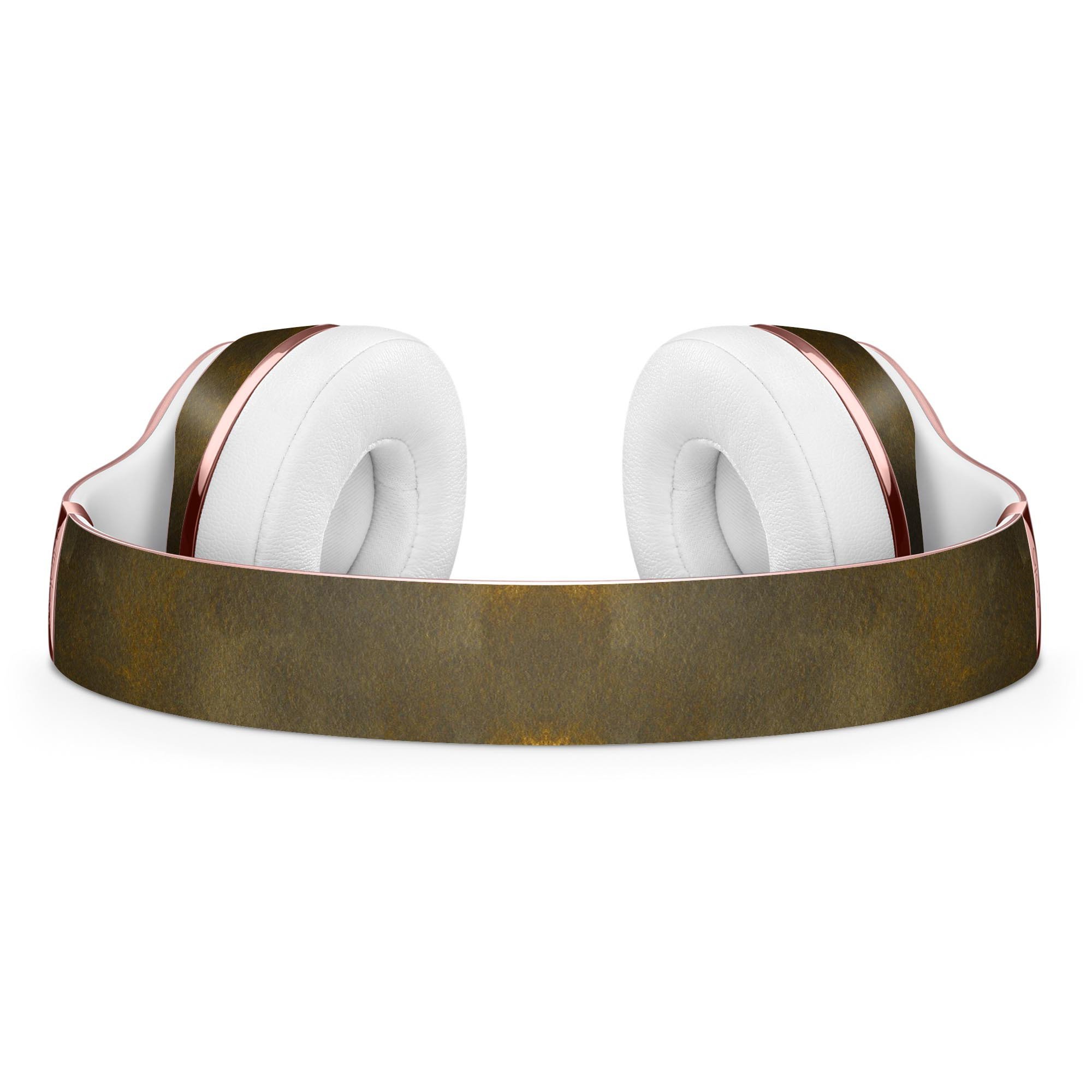 Golden Speckles with Smoke Full-Body Skin Kit designed for Beats by Dre Solo 3 Wireless Headphones, showcasing a stylish and protective vinyl design.
