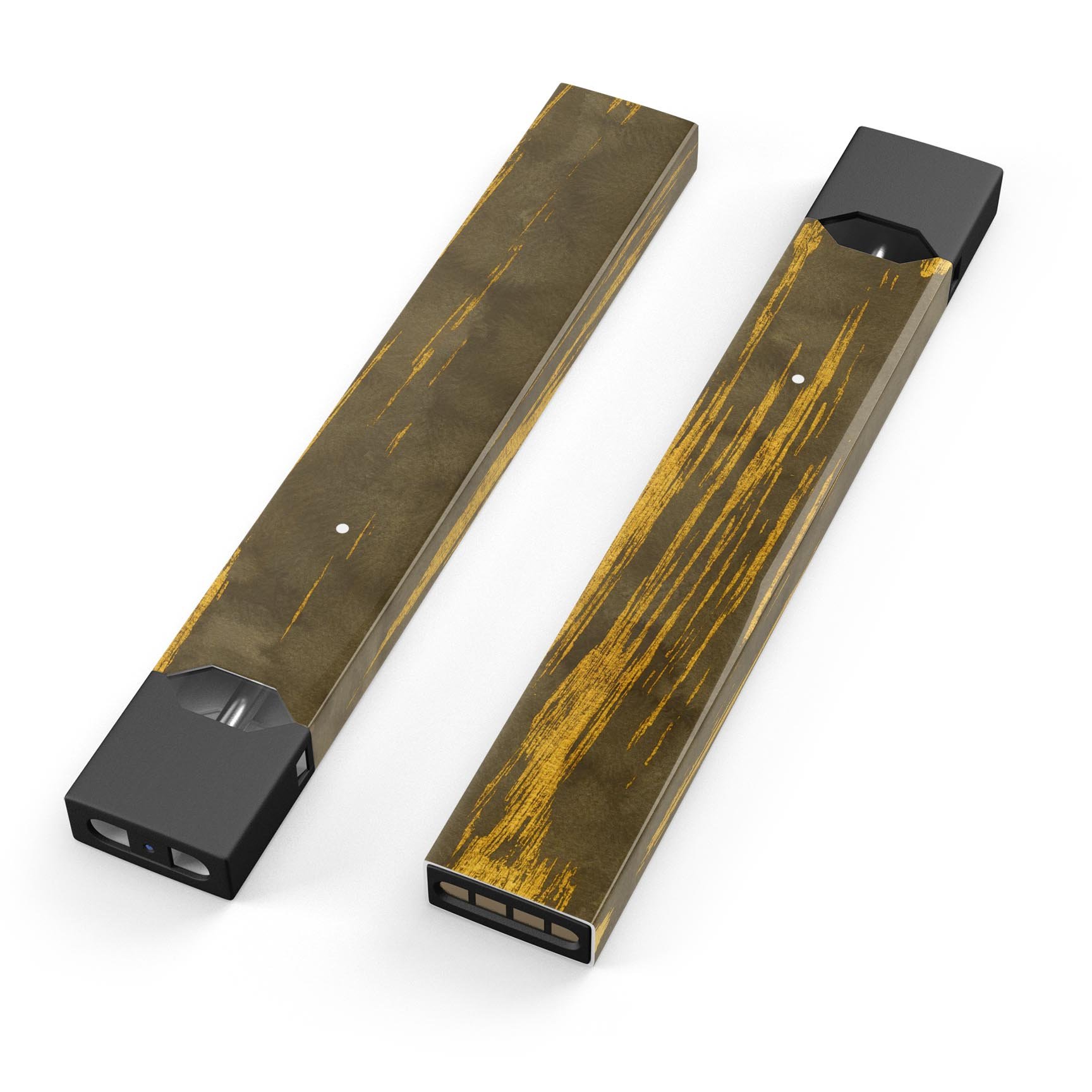 Golden Stratus Clouds V1 skin-wrap sticker designed for JUUL vaping device, featuring a vibrant cloud design and protective lamination.