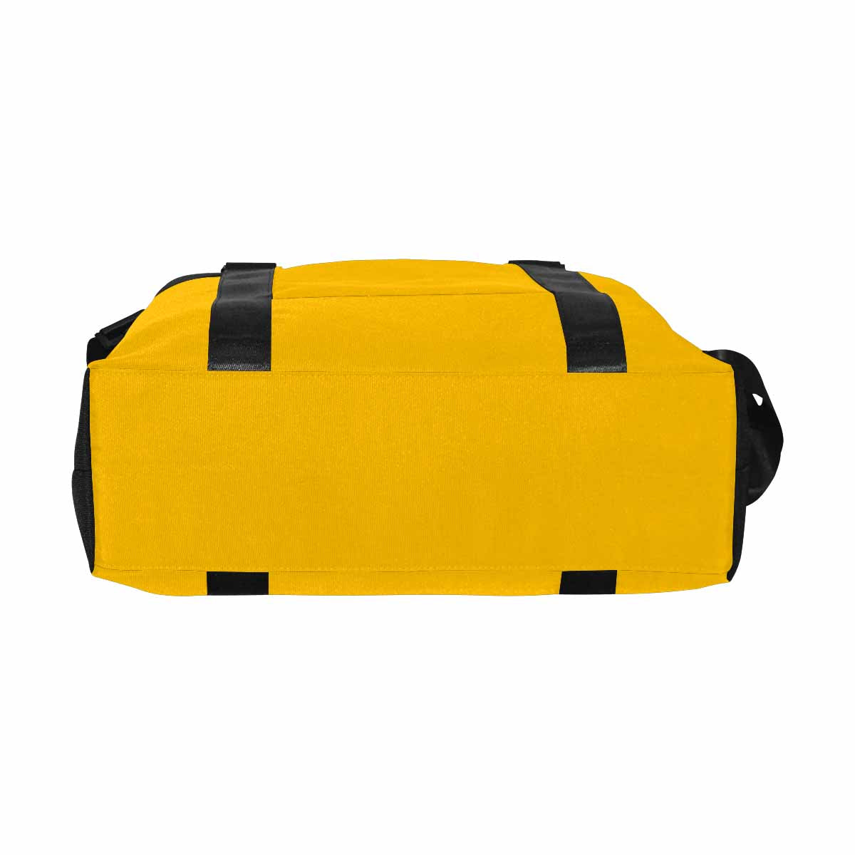 Amber Orange Duffel Bag, large travel carry bag made from durable oxford fabric with adjustable strap and multiple pockets.