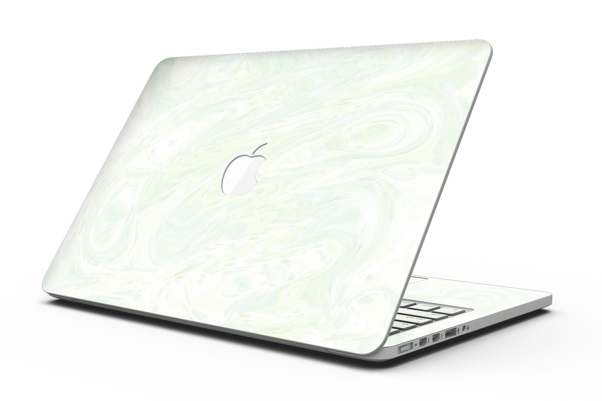 Green Slate Marble Skin for MacBook Pro with Retina Display, showcasing a stylish design that protects against scratches.