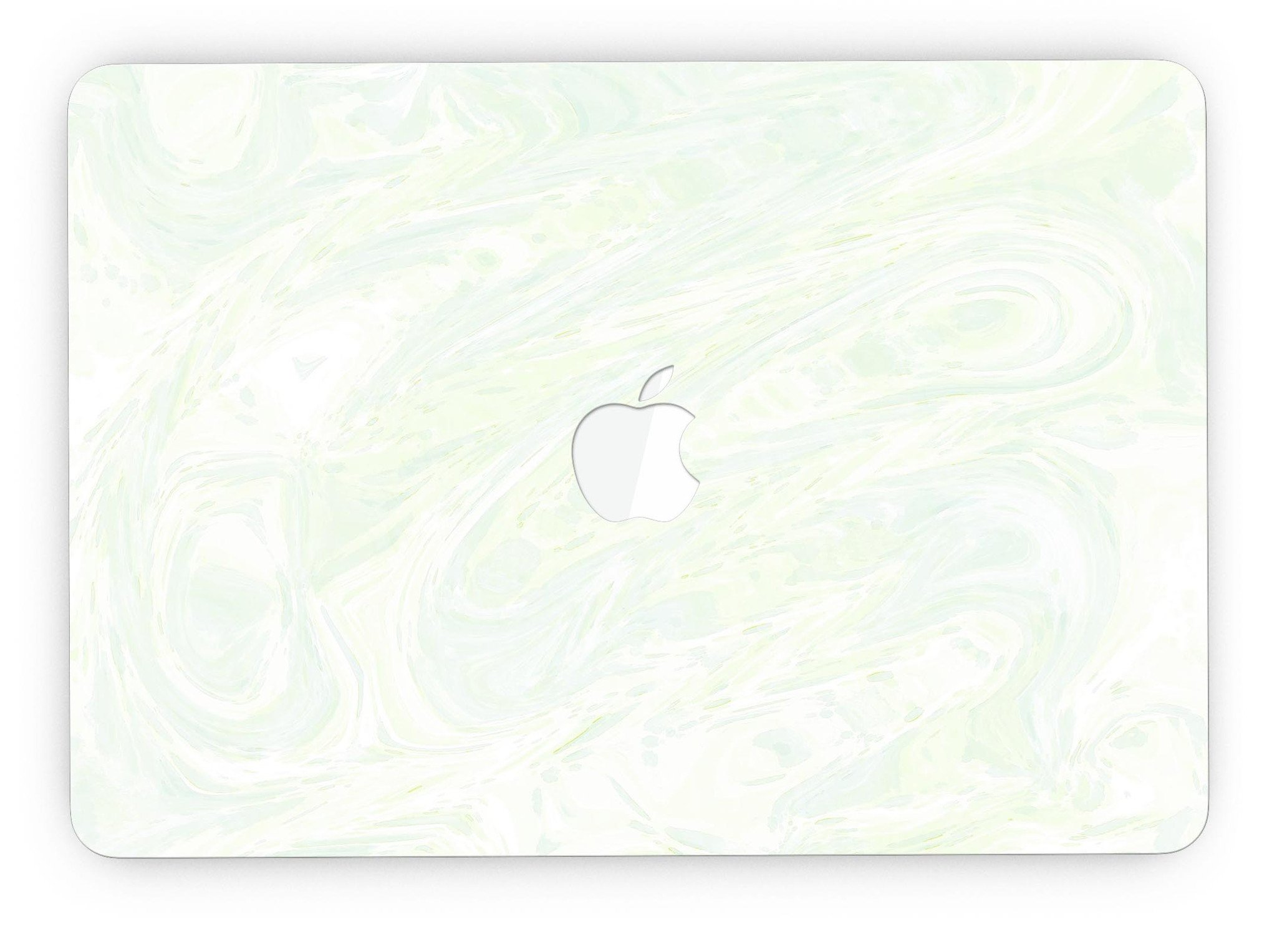 Green Slate Marble Skin for MacBook Pro with Retina Display, showcasing a stylish design that protects against scratches.