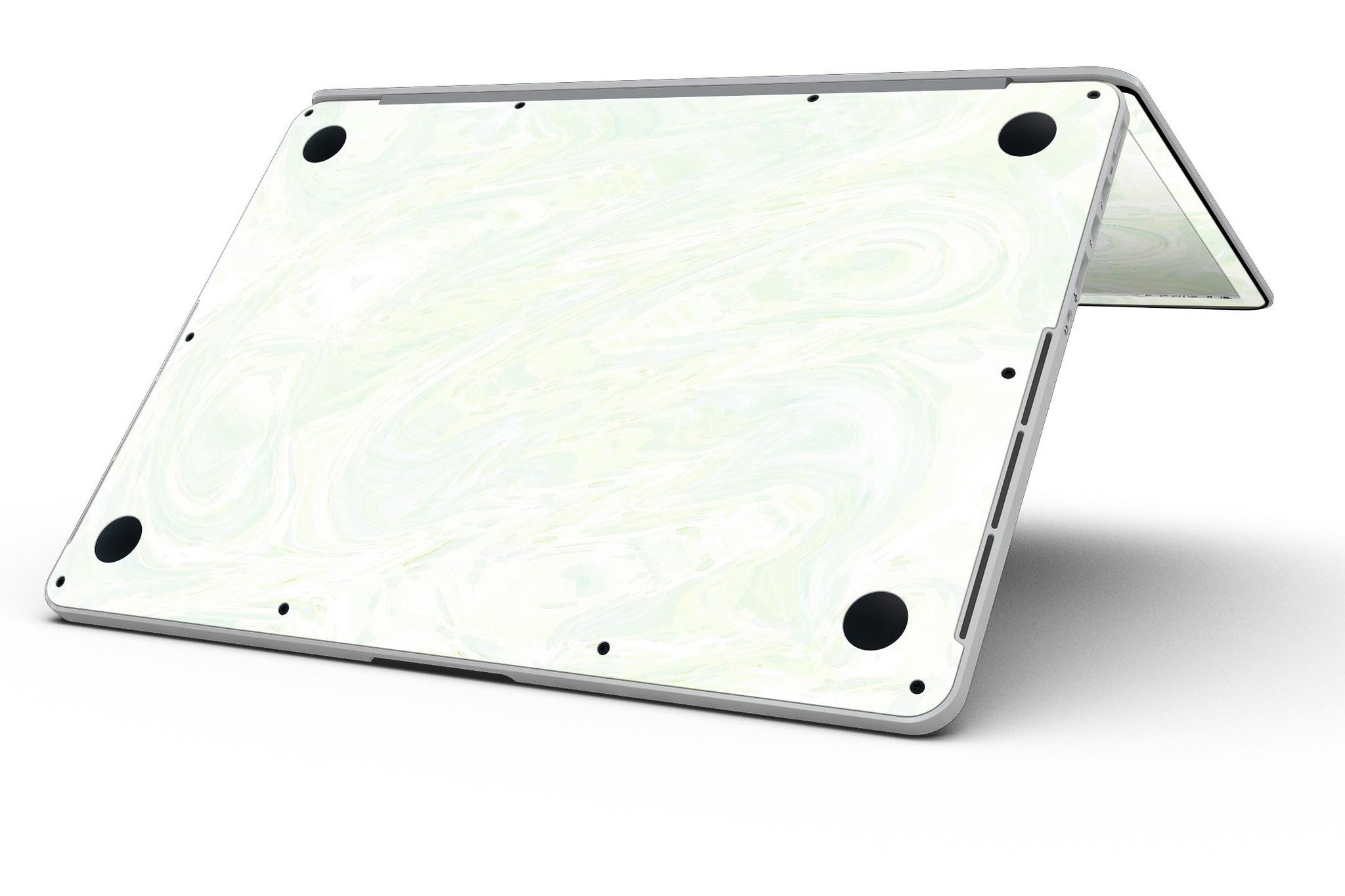 Green Slate Marble Skin for MacBook Pro with Retina Display, showcasing a stylish design that protects against scratches.