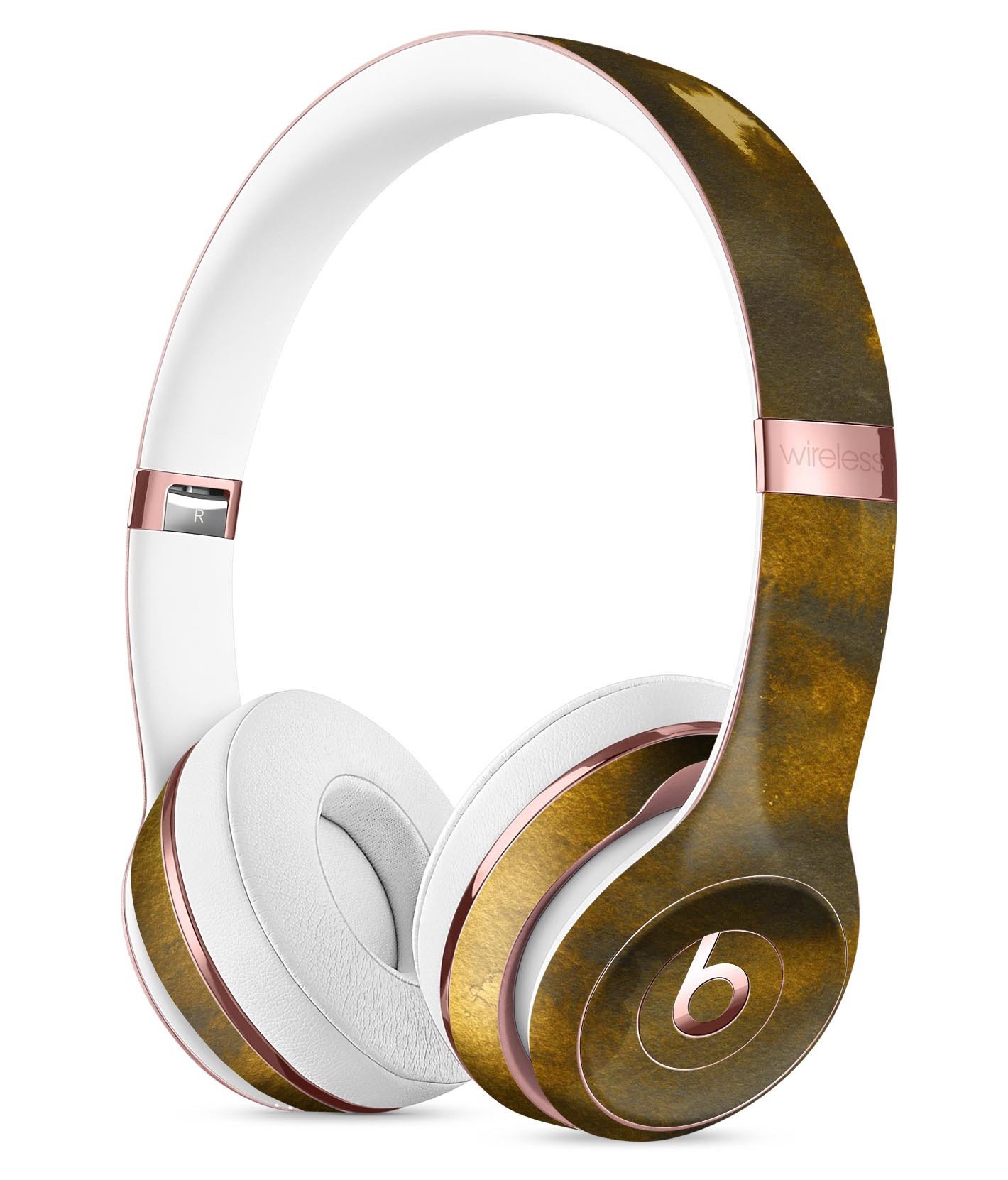 Grunge Golden Hour Full-Body Skin Kit for Beats by Dre Solo 3, showcasing vibrant design and premium vinyl material.