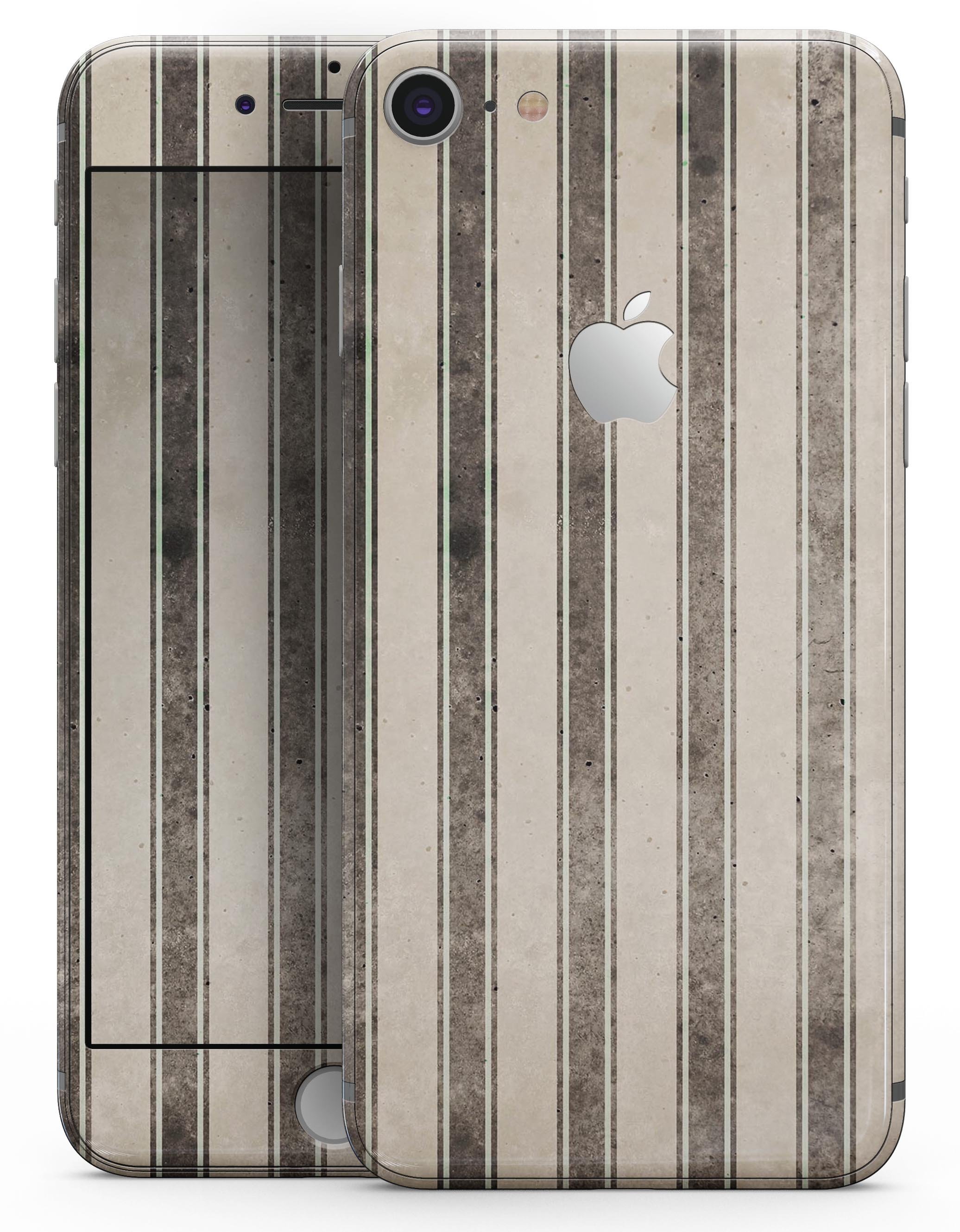 Grungy Motel Wallpaper skin for iPhone 8 and 8 Plus, showcasing a stylish design with premium vinyl finish.