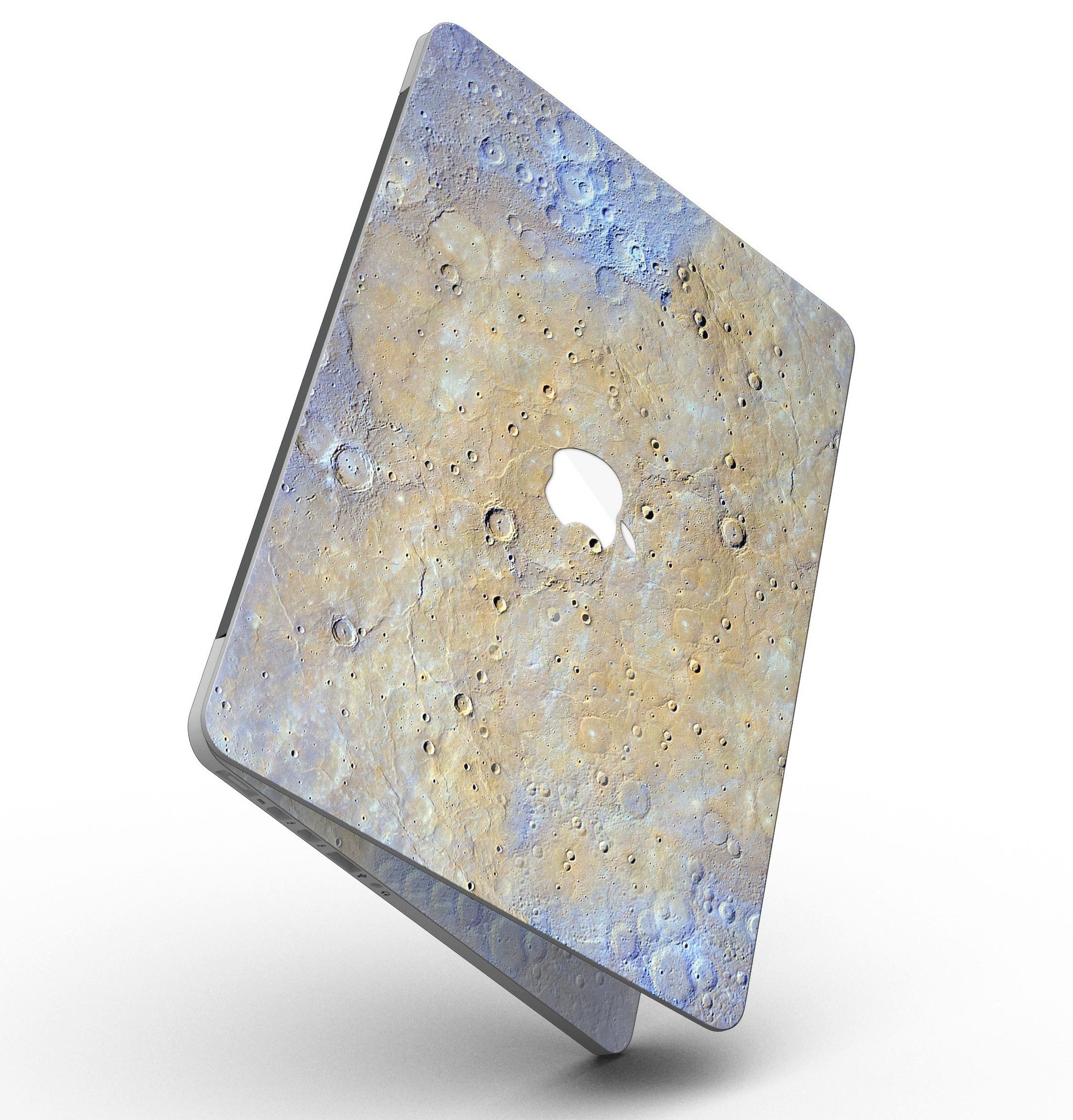 Grungy Watercolor Boiling Surface skin for MacBook Pro with Retina Display, showcasing vibrant colors and unique design.