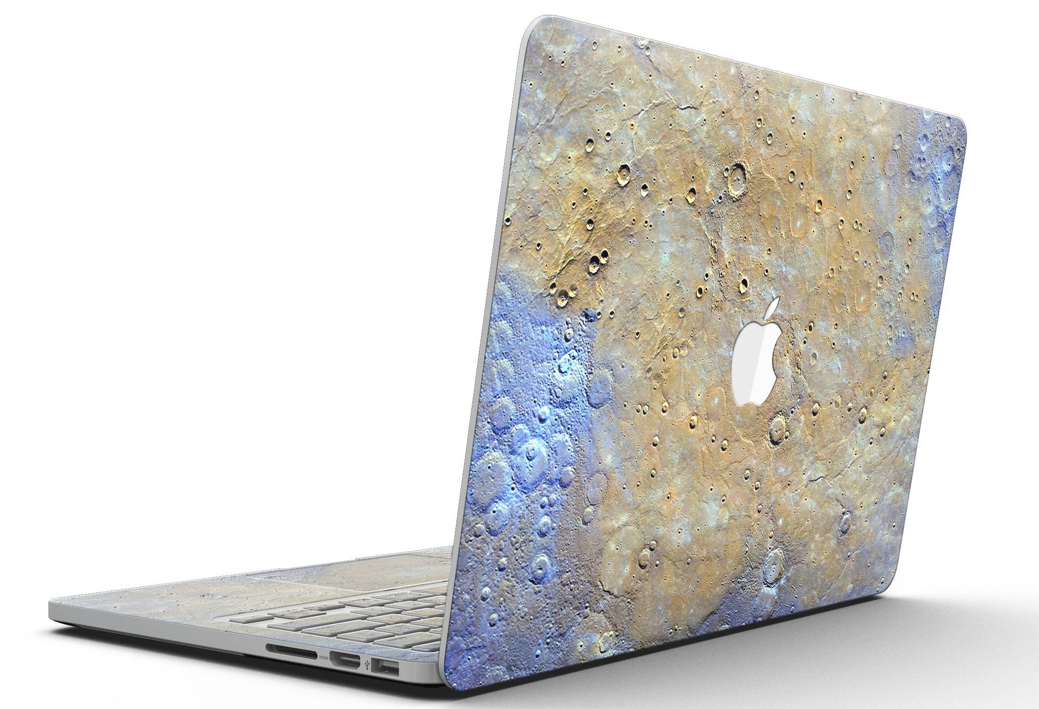 Grungy Watercolor Boiling Surface skin for MacBook Pro with Retina Display, showcasing vibrant colors and unique design.