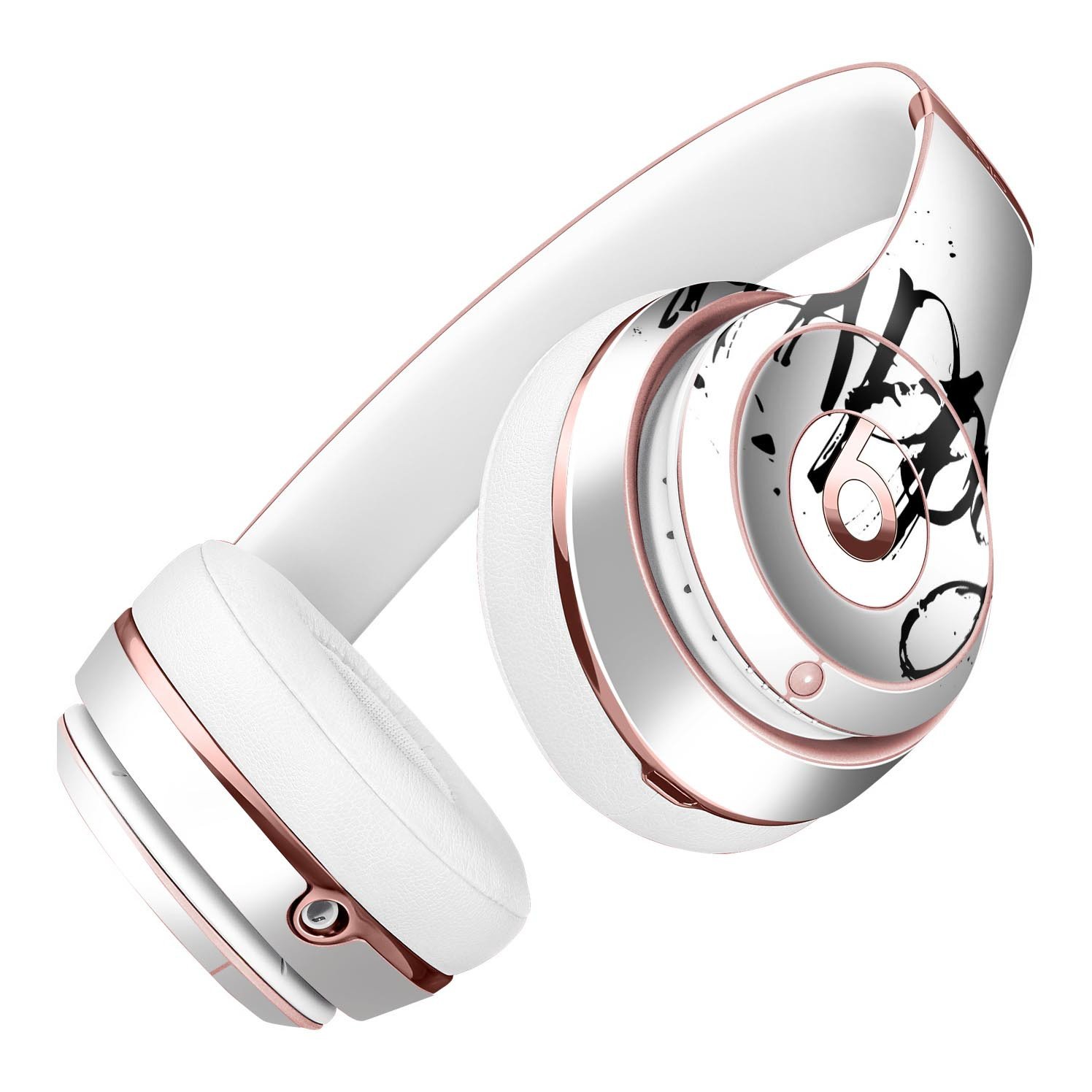 Happy Splatter Full-Body Skin Kit for Beats by Dre Solo 3 Wireless, featuring vibrant colors and a sleek design.