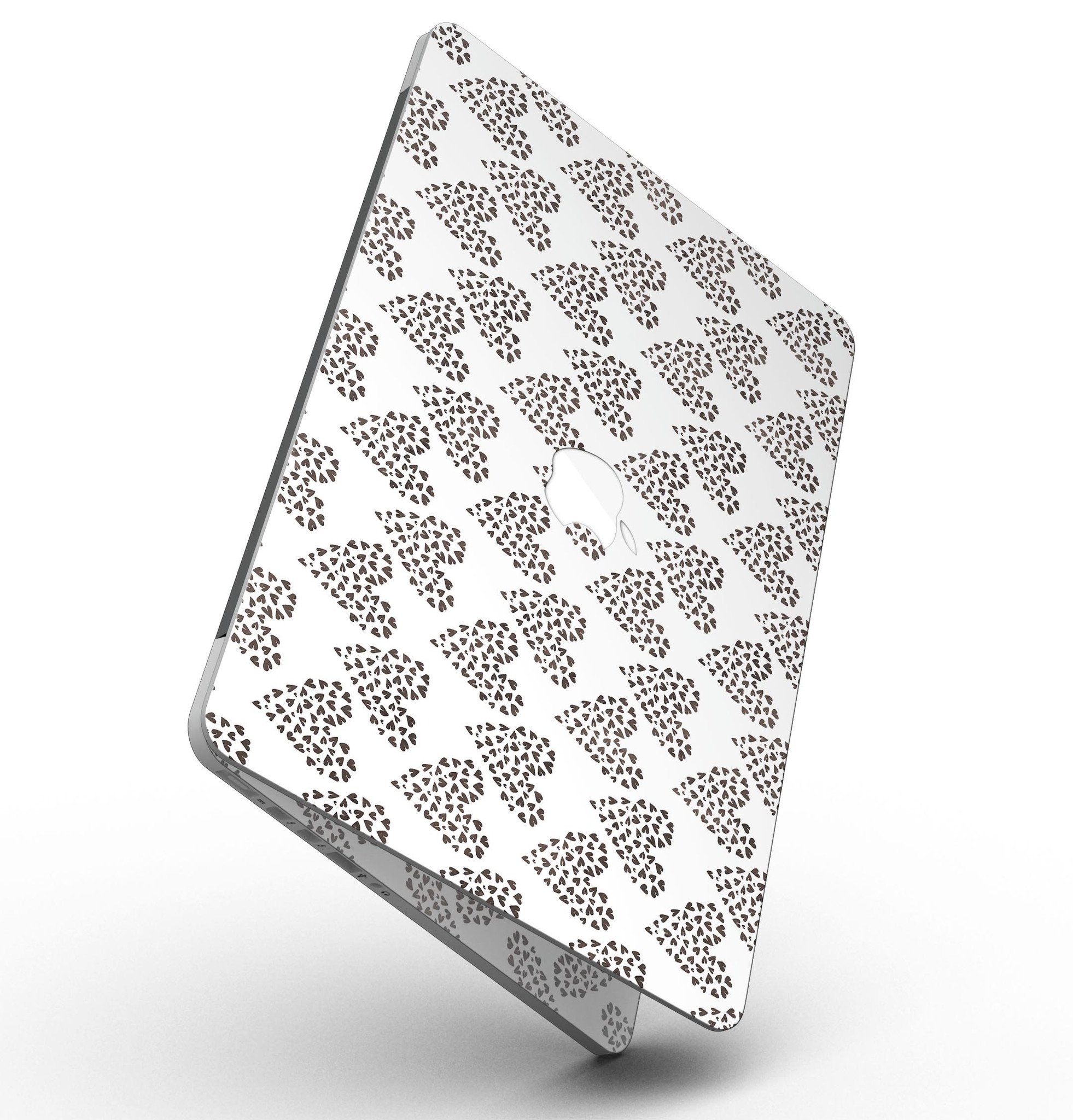 Stylish Hearts within Hearts design skin for MacBook Pro with Retina Display, showcasing vibrant colors and patterns.