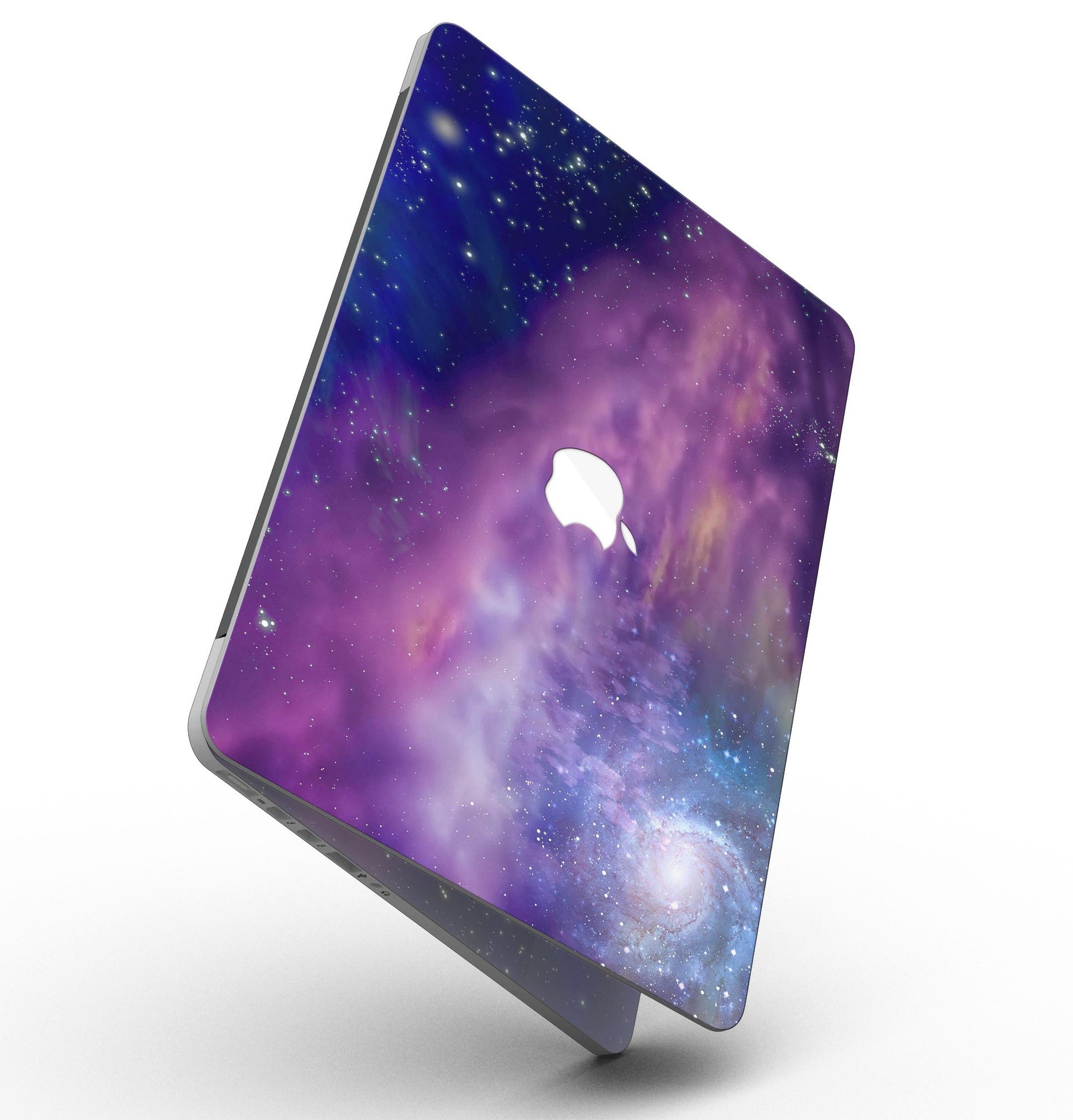 Stylish Design Skinz applied to a MacBook Pro with Retina Display, showcasing a vibrant design and sleek finish.
