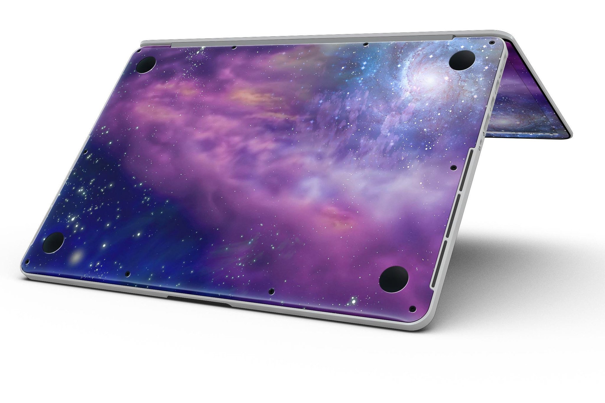 Stylish Design Skinz applied to a MacBook Pro with Retina Display, showcasing a vibrant design and sleek finish.