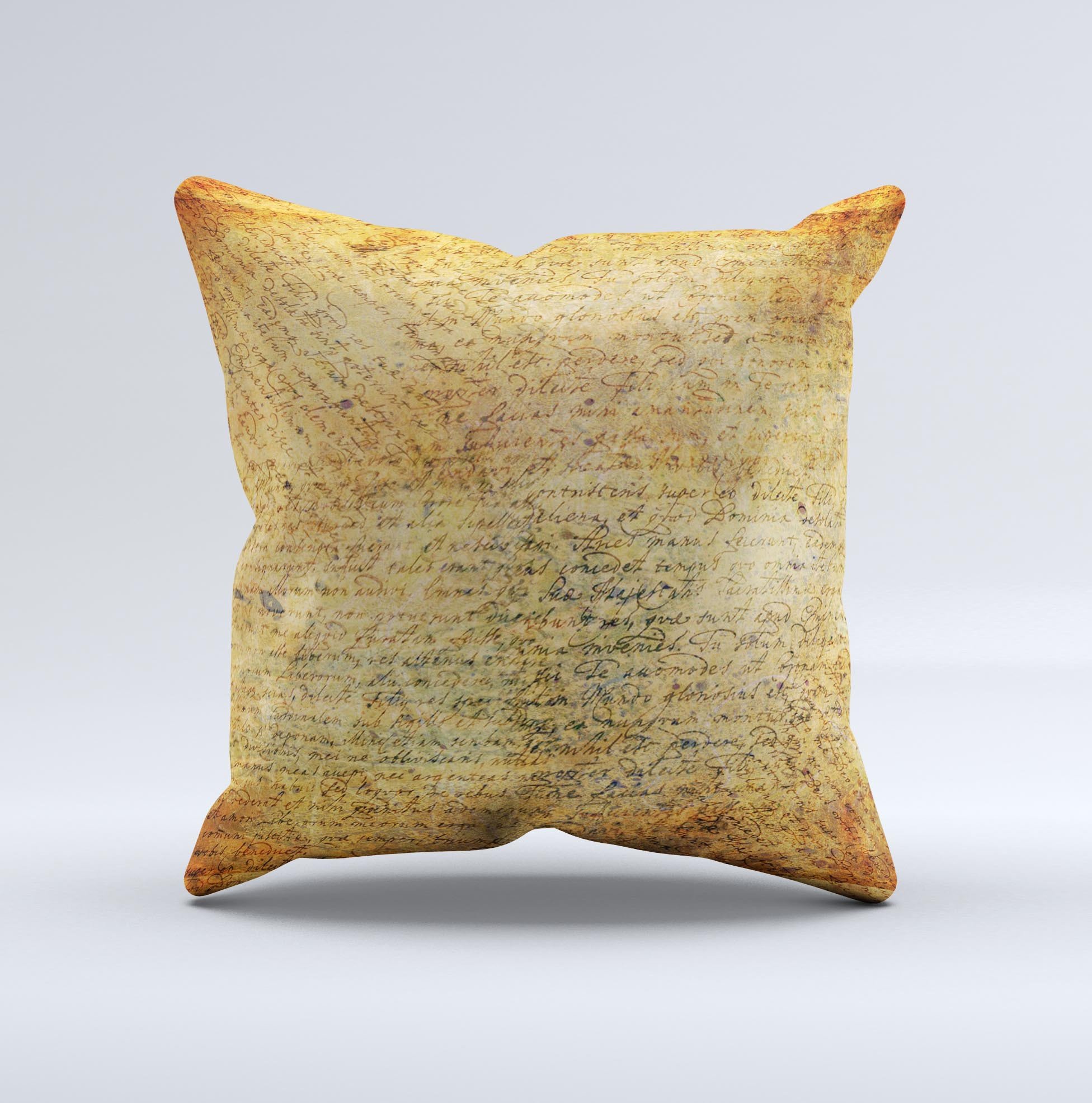 History Word Overlay V2 Ink-Fuzed Decorative Throw Pillow featuring unique graphic design and high-quality fabric, handmade in Virginia.