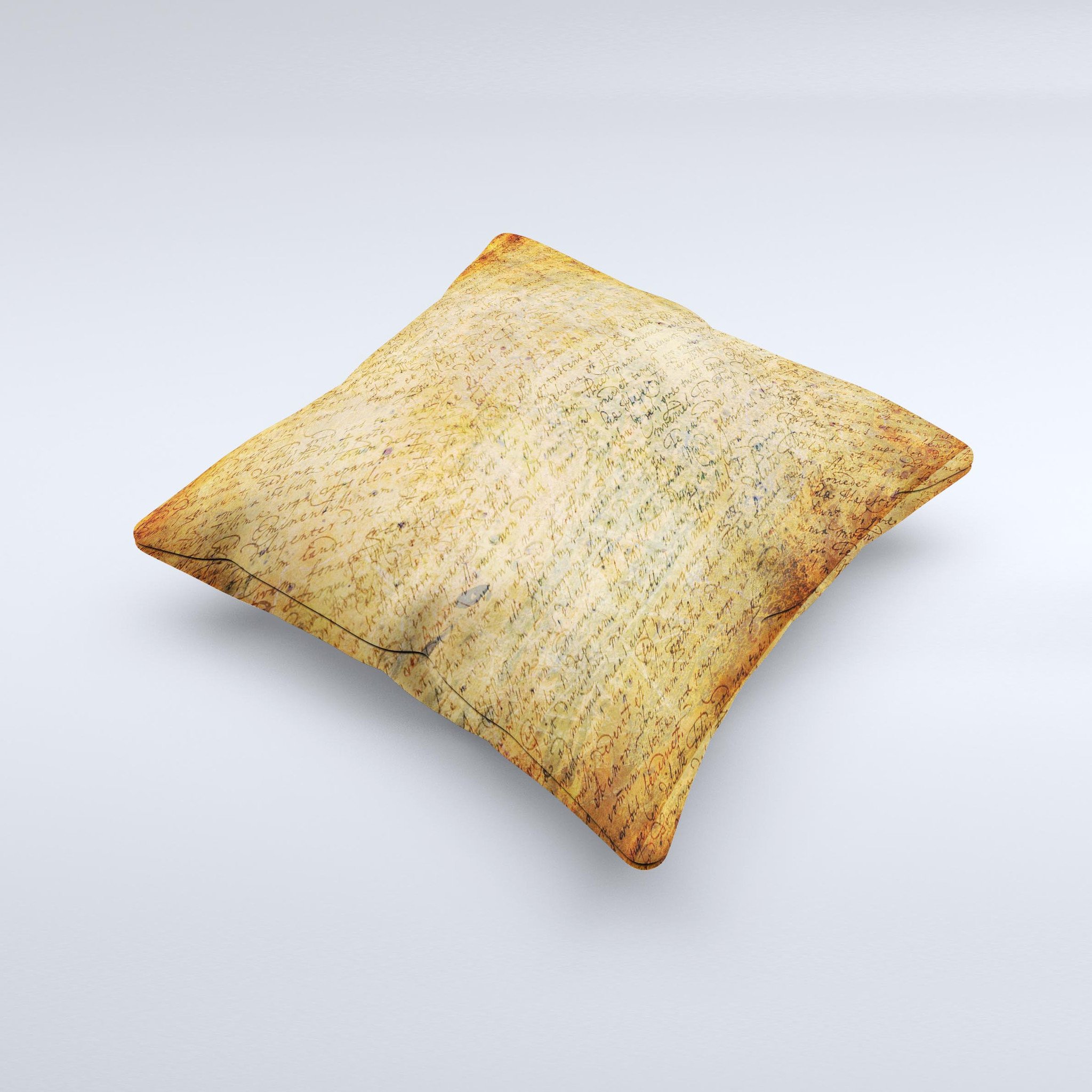 History Word Overlay V2 Ink-Fuzed Decorative Throw Pillow featuring unique graphic design and high-quality fabric, handmade in Virginia.