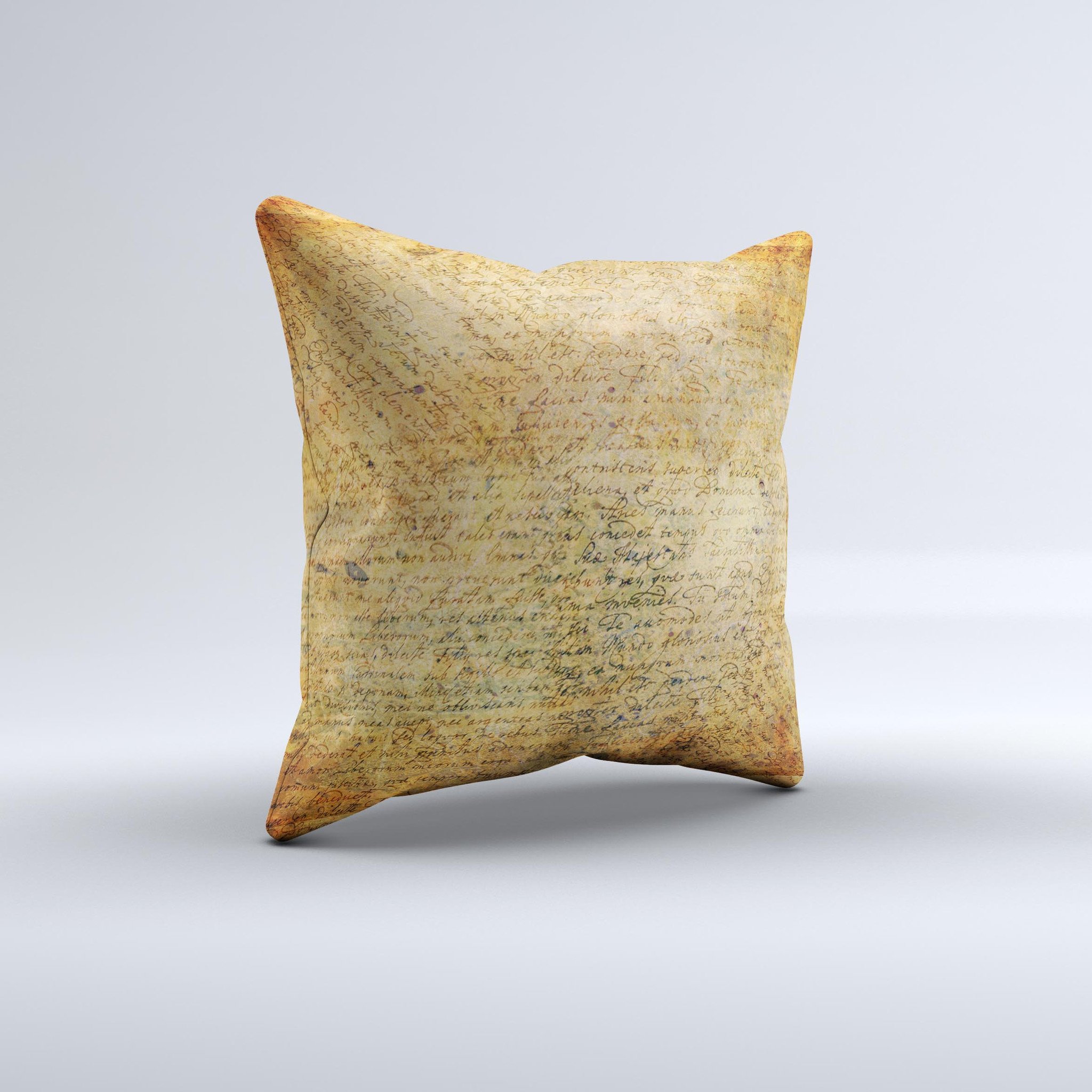 History Word Overlay V2 Ink-Fuzed Decorative Throw Pillow featuring unique graphic design and high-quality fabric, handmade in Virginia.