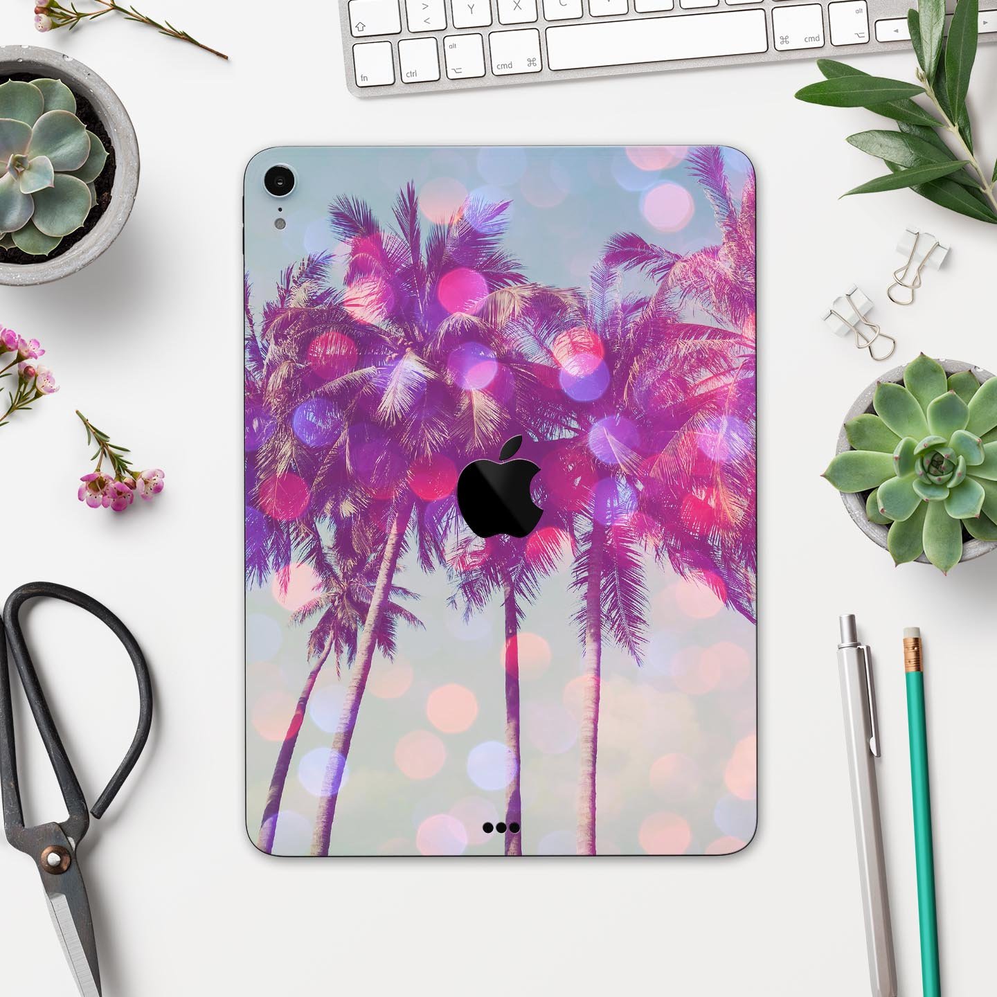 Hollywood Glamour Full Body Skin Decal for Apple iPad Pro 12.9", showcasing its stylish design and premium finish.